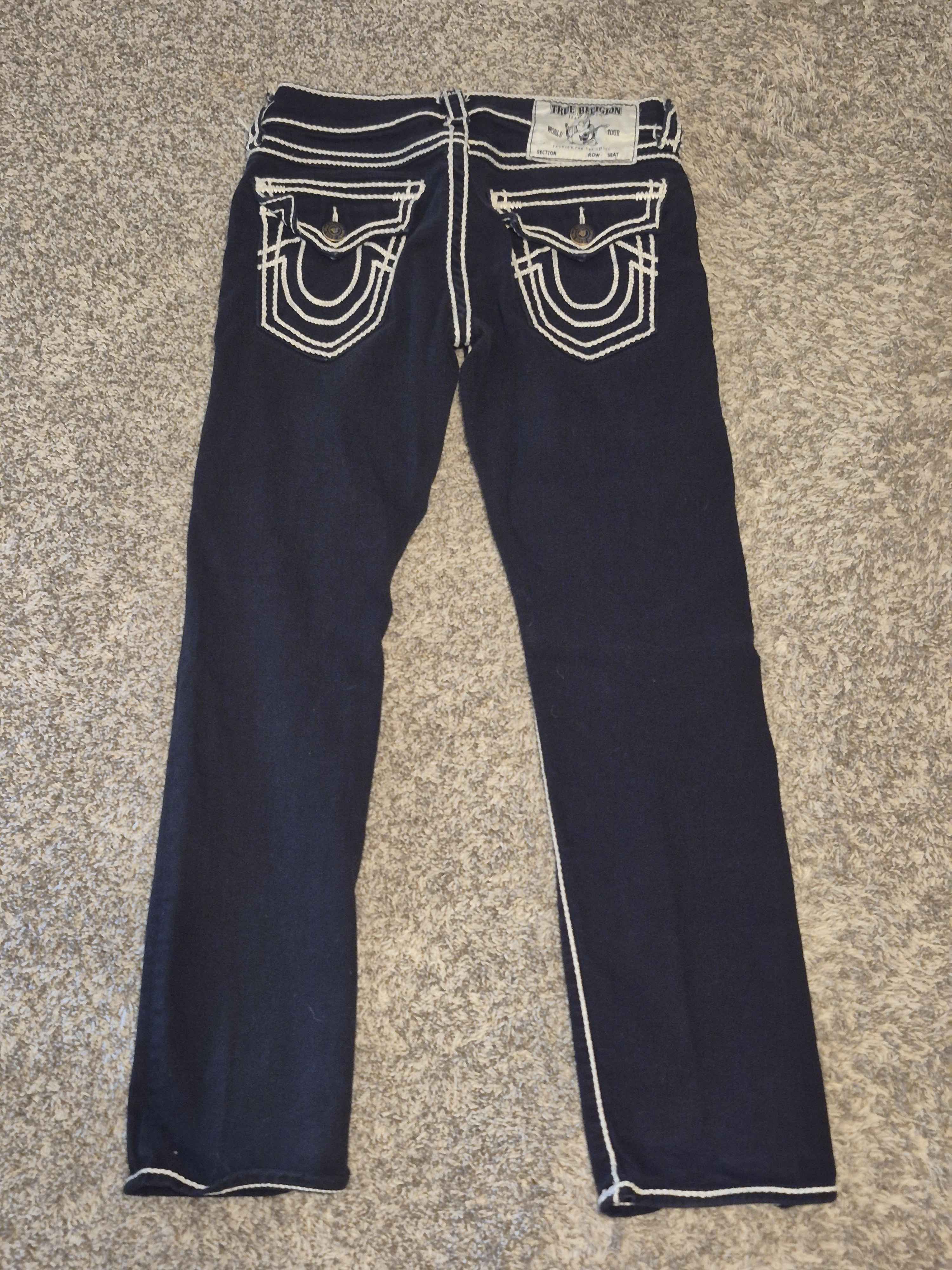 True Religion True Religion Ricky Relaxed Straight Size US 31 - 2 Thumbnail