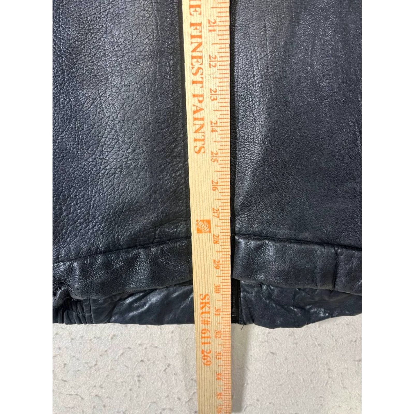 Wilson VINTAGE Wilson Jacket Leather Pelle Studio Thinsulate Ultra Black 2XL Men Size US XXL / EU 58 / 5 - 4 Thumbnail