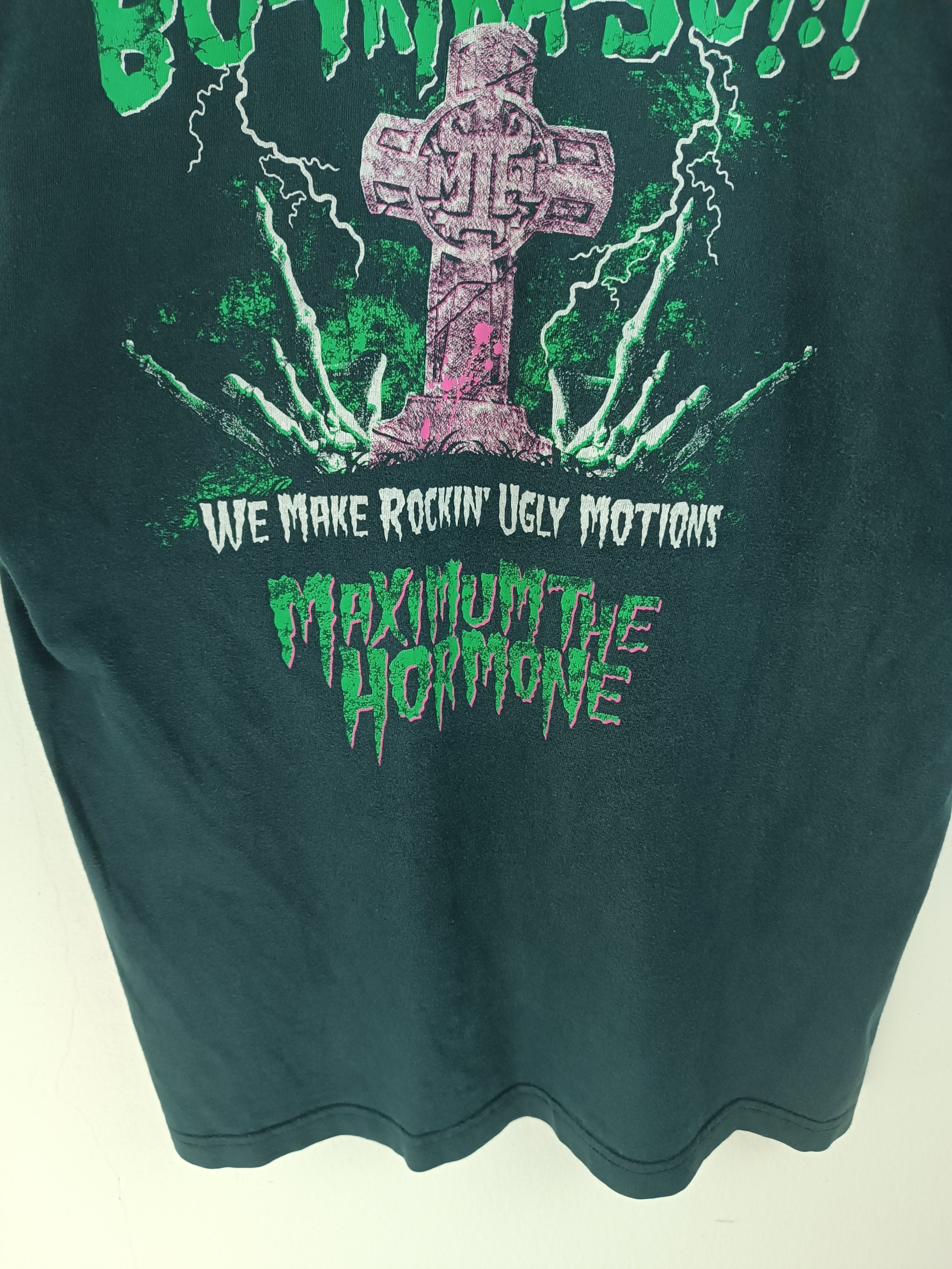 Band Tees VINTAGE Y2K MAXIMUM THE HORMONE METAL HARDCORE VERY RARE Size US M / EU 48-50 / 2 - 13 Thumbnail