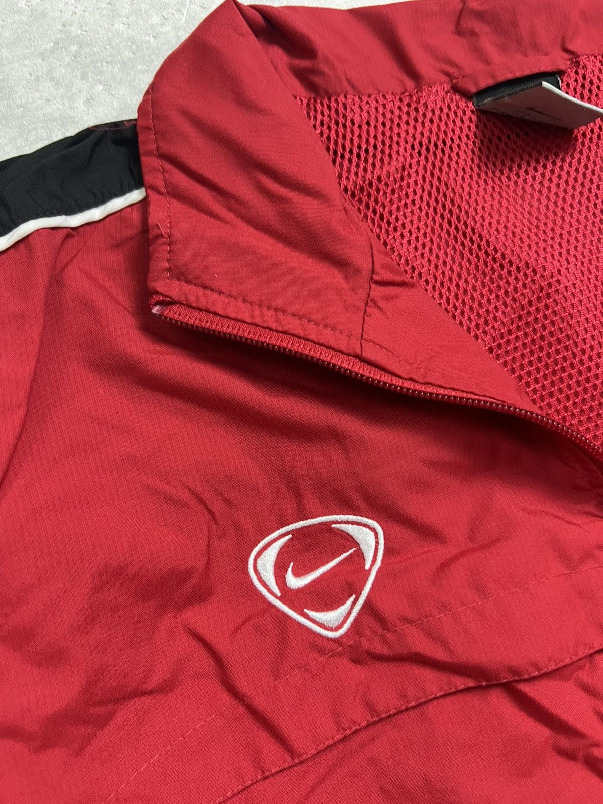 Nike 90s Nike Swoosh Vintage Y2K Oversized Windbreaker Jacket Size US XL / EU 56 / 4 - 4 Thumbnail