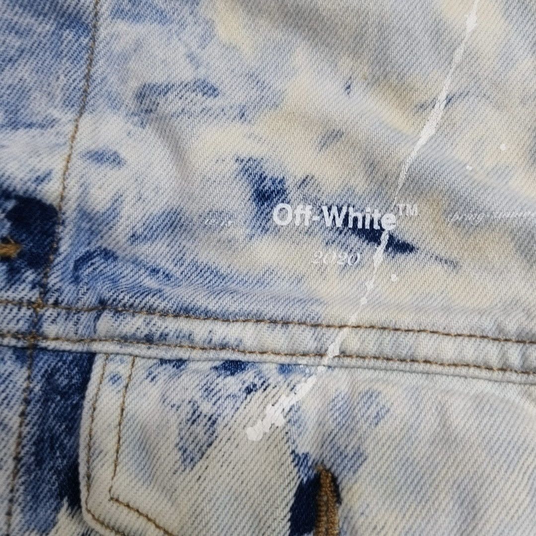 Off-White Off-White Arrow Slim Jeans Jacket Size US L / EU 52-54 / 3 - 4 Thumbnail