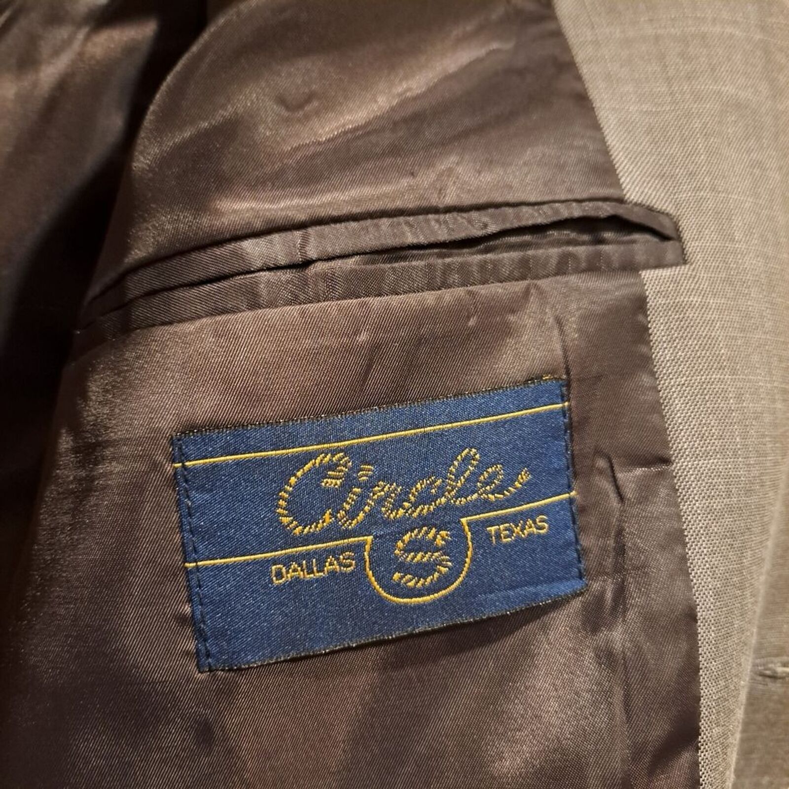 Other Circle S Dallas Made in USA men's sport coat Lubbock gray M Size 38R - 10 Thumbnail