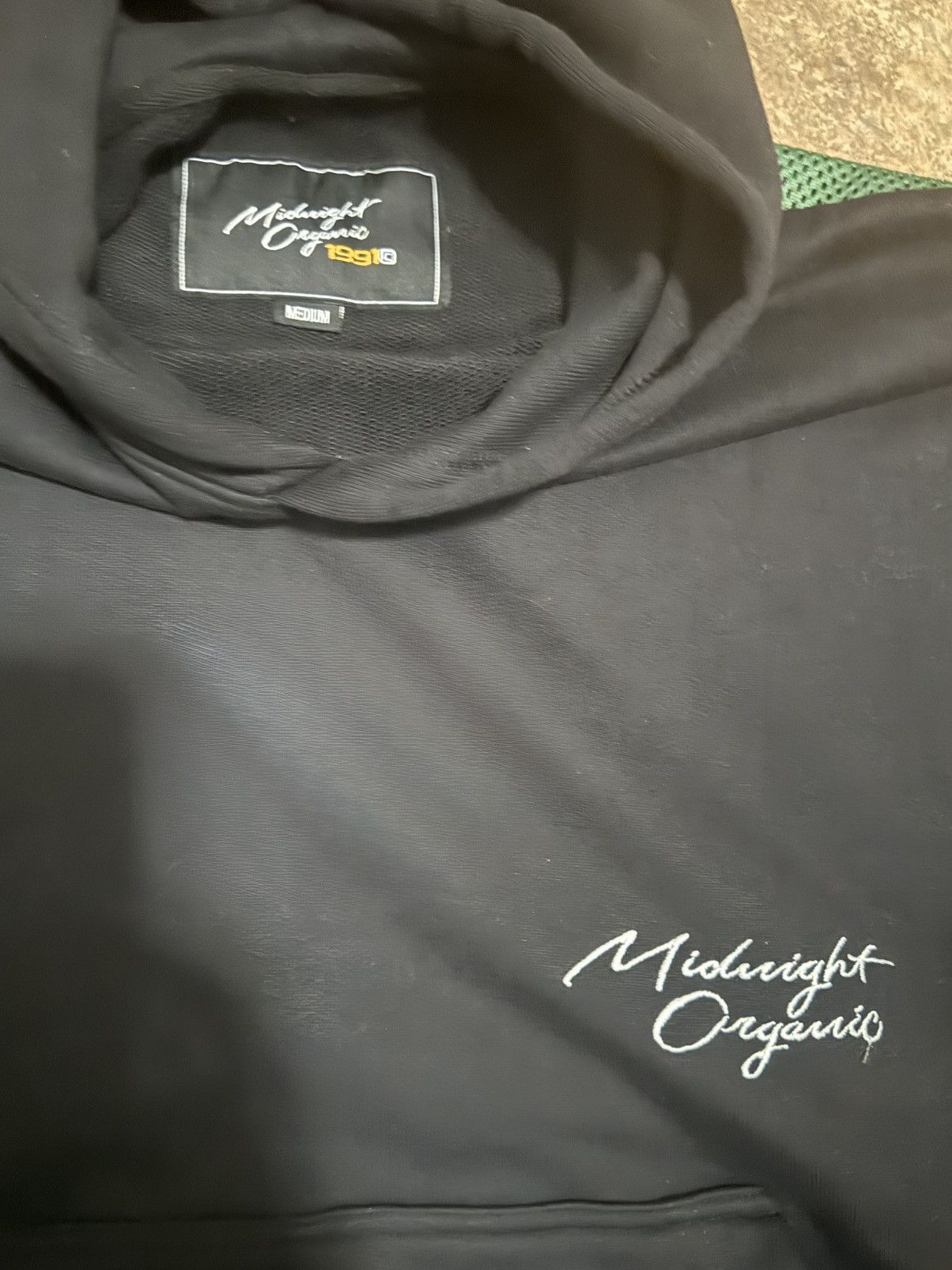 Midnight Organic Midnight Organic Mesh Jersey Throwback Hoodie Larry June Size US L / EU 52-54 / 3 - 3 Thumbnail