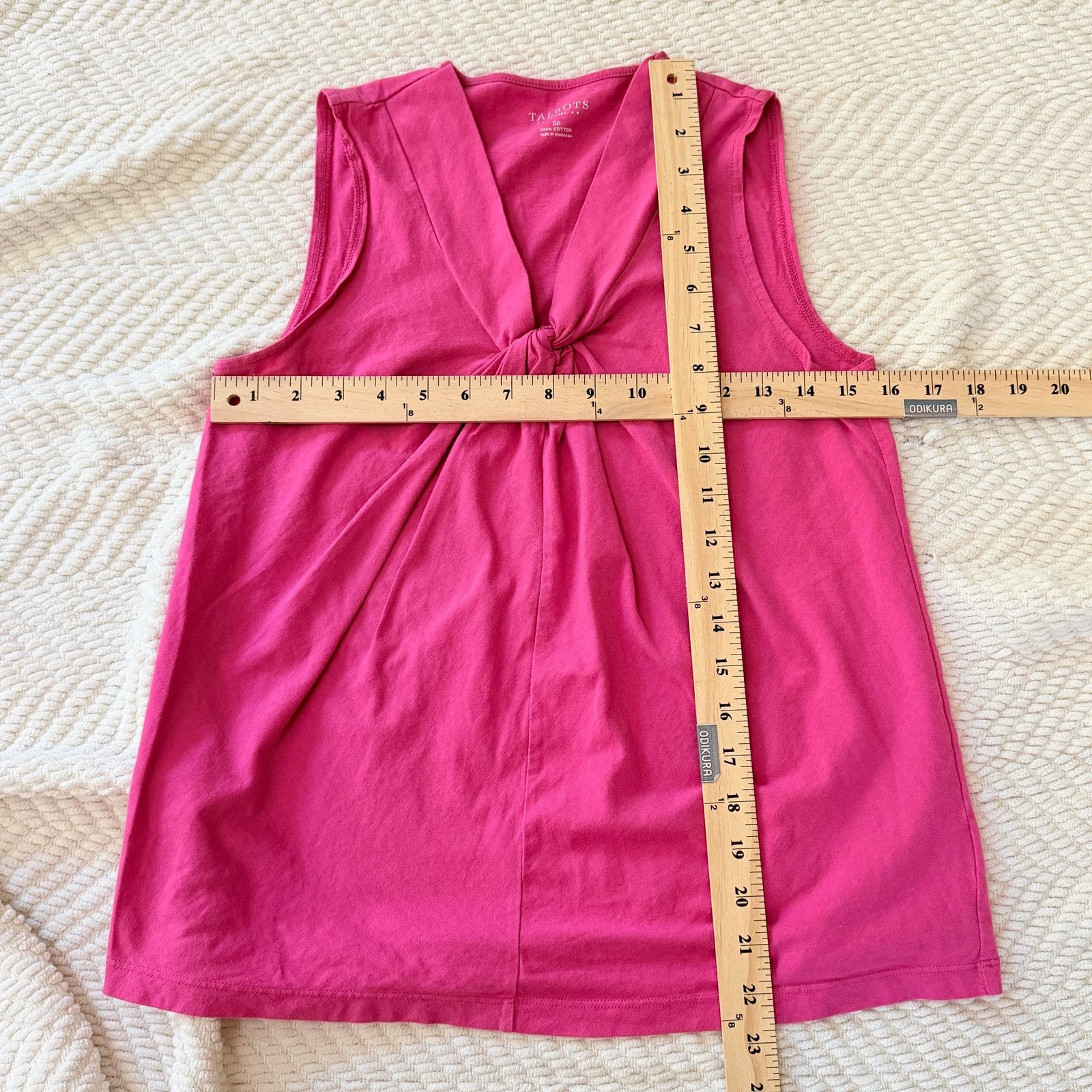 Talbots Petite Talbots Sleeveless Tank Pink barbiecore preppy flowy Size S / US 4 / IT 40 - 8 Thumbnail