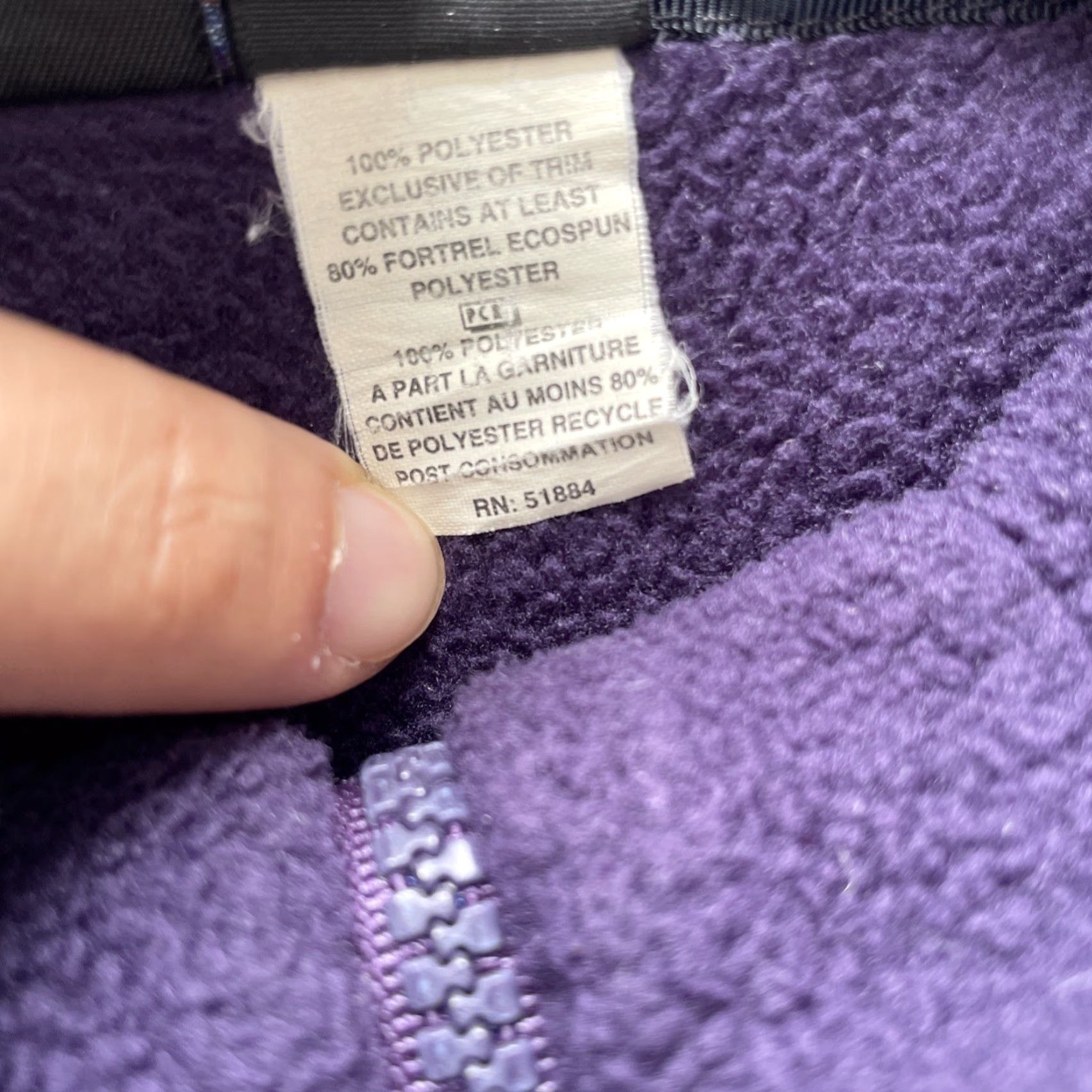 Patagonia VINTAGE Patagonia Jacket Womens L Purple Full Zip Synchilla USA 90s Retro Outdoor Size L / US 10 / IT 46 - 7 Thumbnail