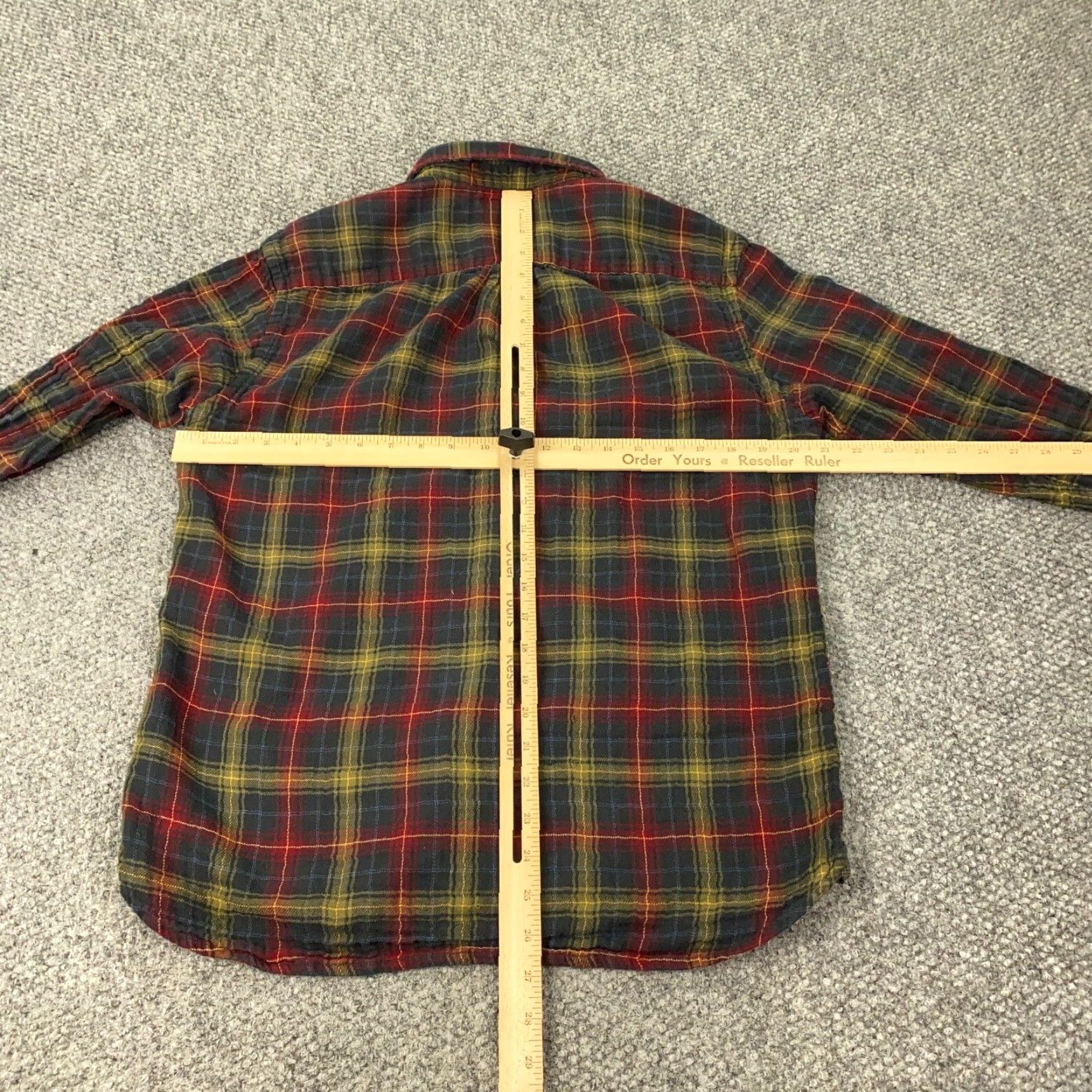 Carbon 2 Cobalt Flannel Shirt Mens Medium Long Sleeve Plaid