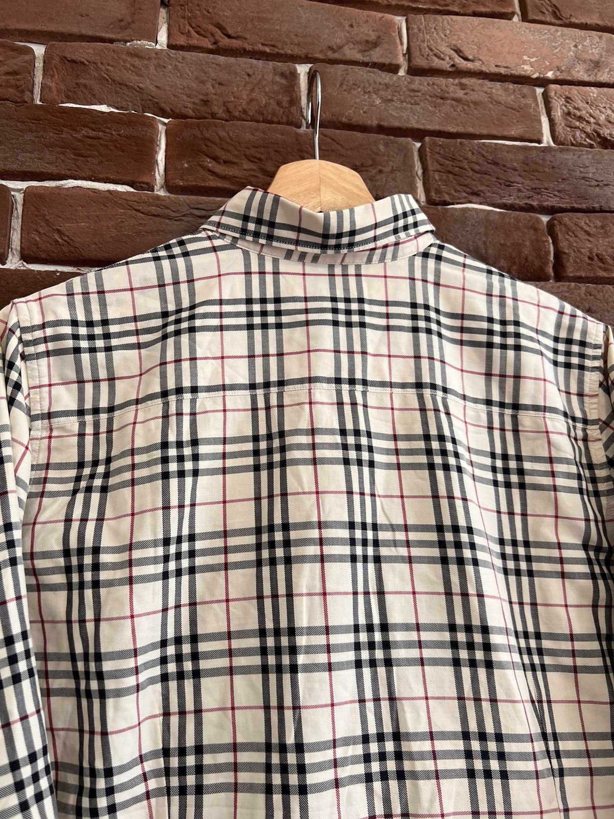 Burberry Burberry London Nova Check Button Up Shirt Hype Designer XL Size XL / US 12-14 / IT 48-50 - 4 Thumbnail