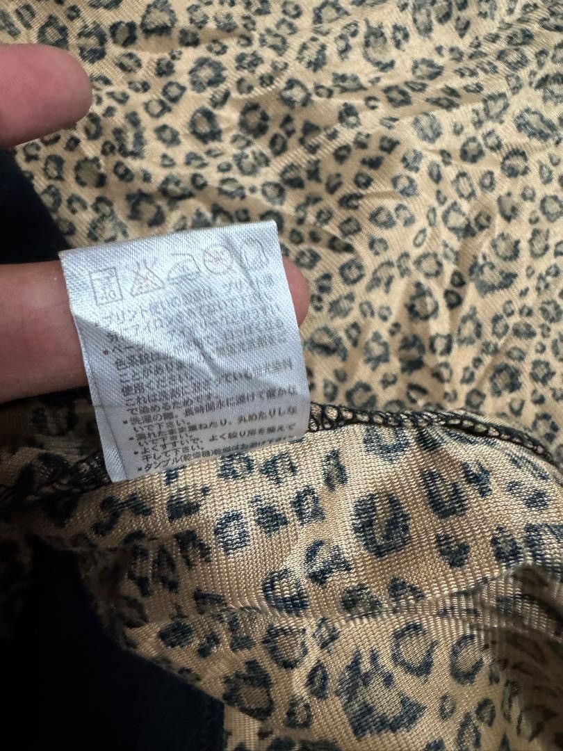 If Six Was Nine 💥Leopard💥Insane 90s Style Soves Leopard Toggle Fully Hoodie Size US L / EU 52-54 / 3 - 13 Thumbnail