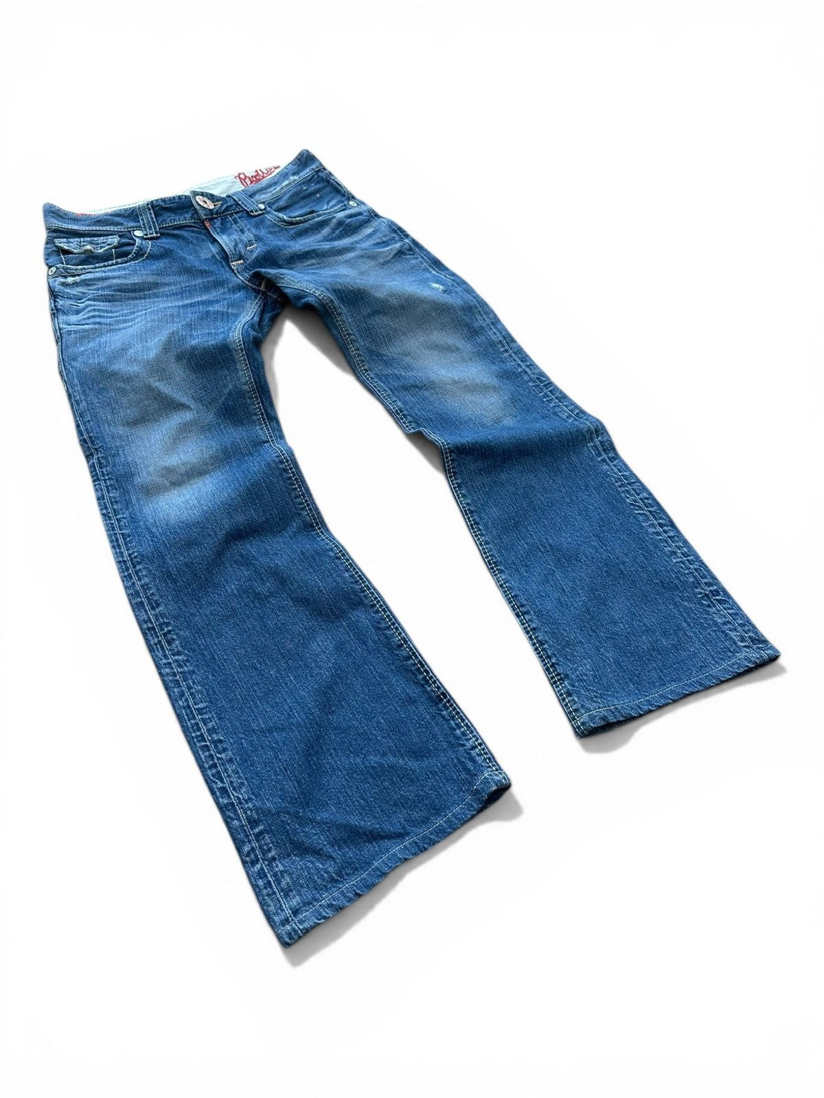 Edwin Y2k Edwin Blue Trip Denim Size 31" - 2 Thumbnail