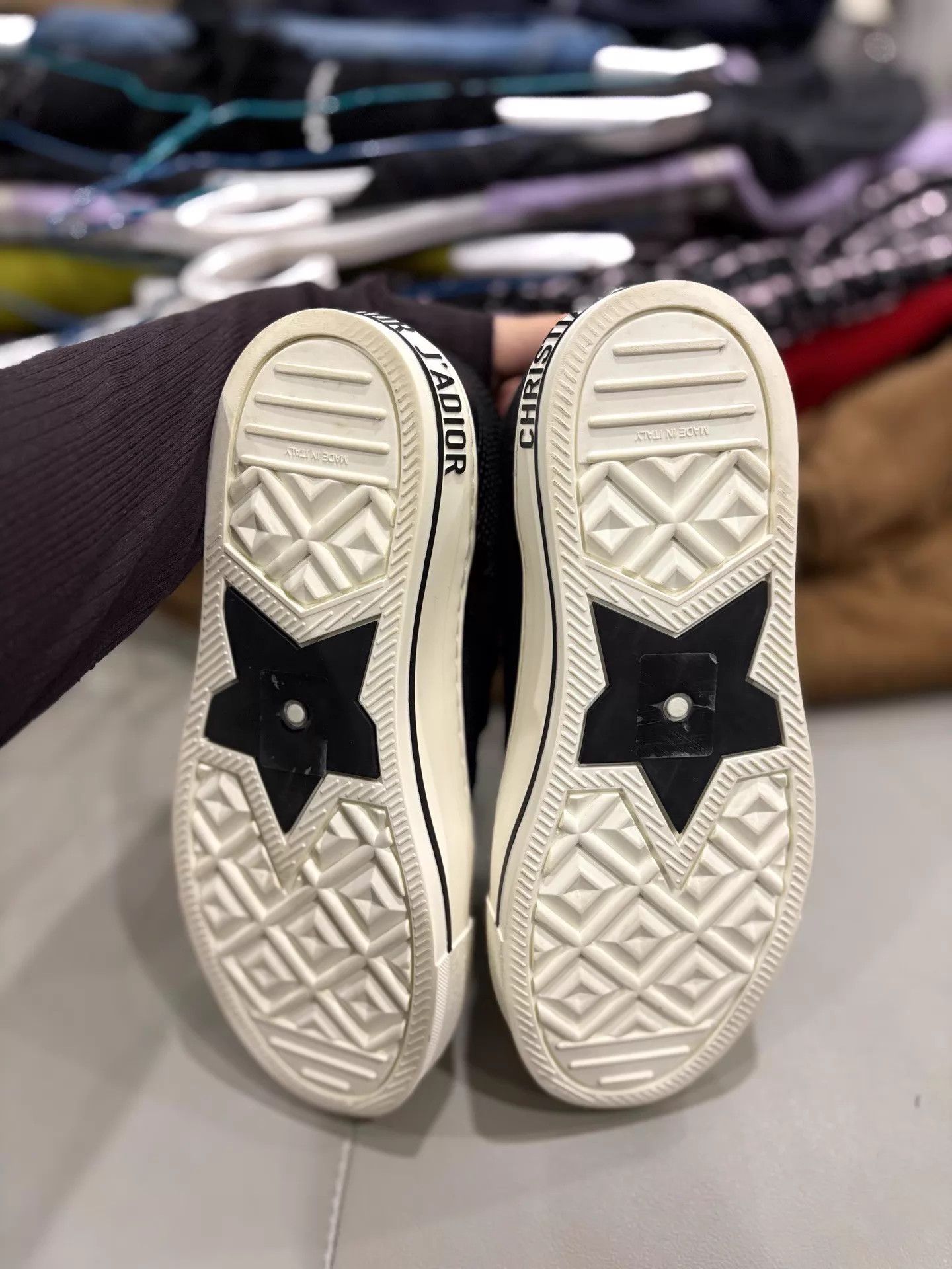 Dior Dior Full Logo Lace-Up Low-Top Sneaker 99 New 36 Size US 5.5 / IT 35.5 - 4 Thumbnail