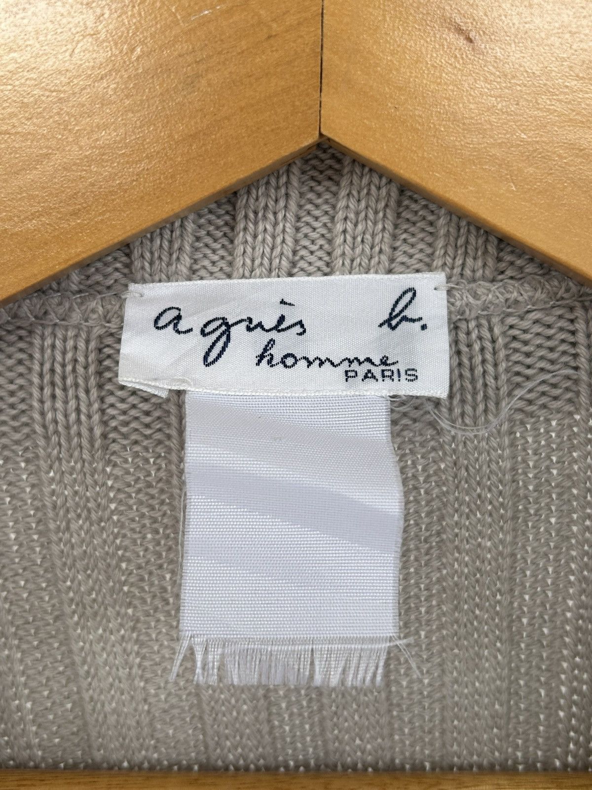 agnes b. Agnes B Vintage Knit Gray Jacket Size M / US 6-8 / IT 42-44 - 5 Thumbnail