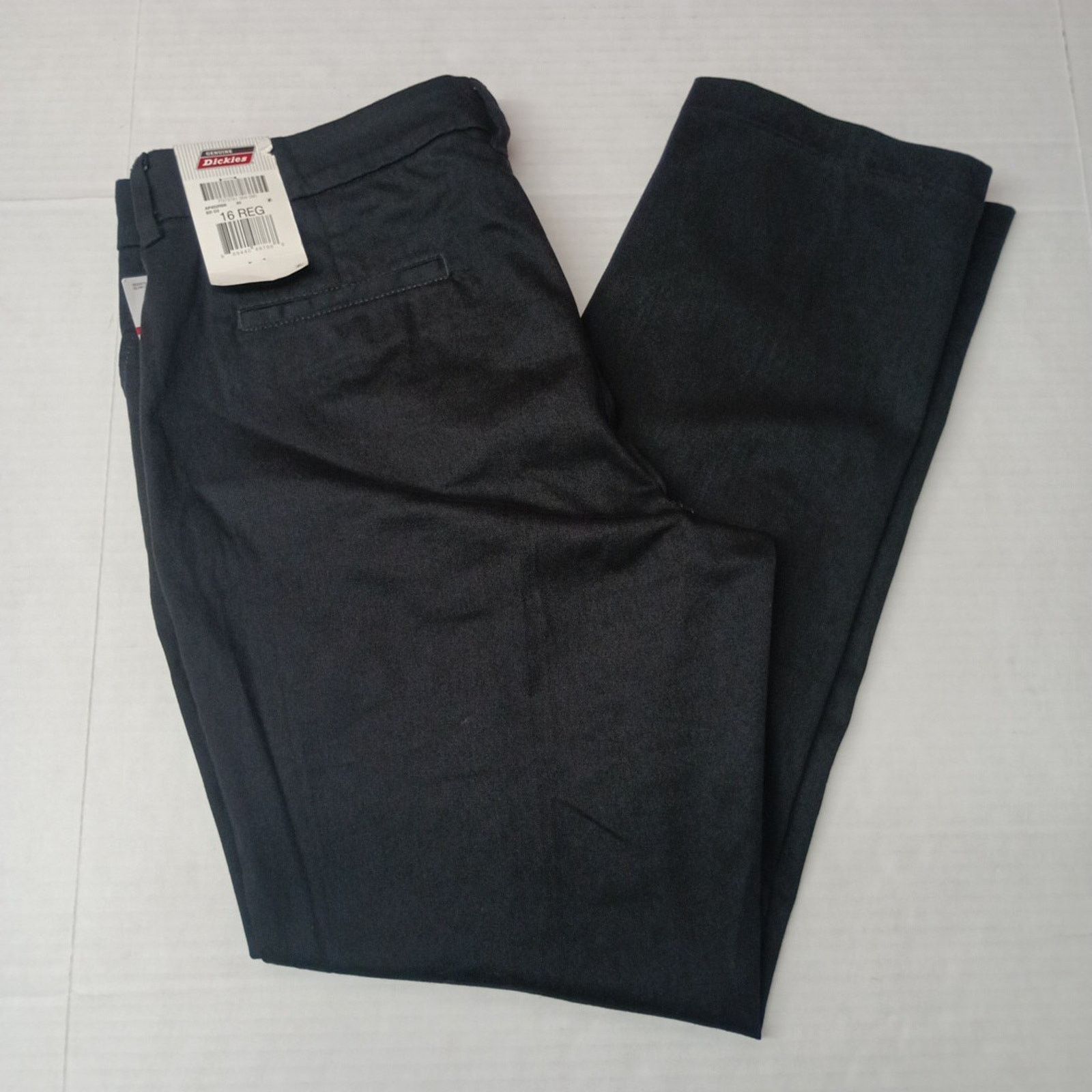 Dickies Dickies Women's Size 16 Reg Curvy Straight Flex Pants Black Size 36" / US 14 / IT 50 - 1 Thumbnail