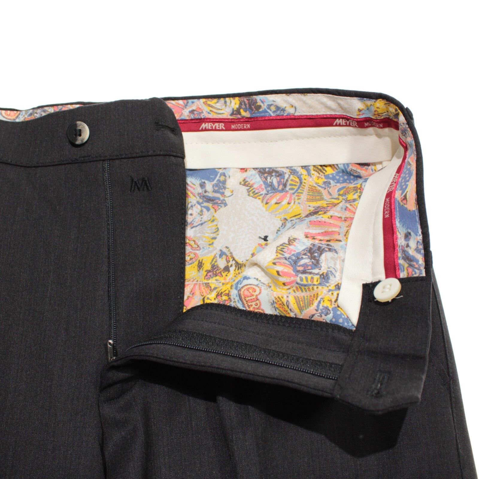 Other Meyer New with tags Dress Pants Size 32 US In Gray Size US 32 / EU 48 - 3 Thumbnail