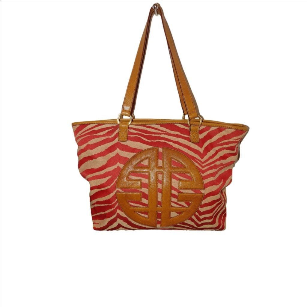 Antonio Maurizi Antonio Melani Zebra Striped Becky Tote Size ONE SIZE - 1 Thumbnail