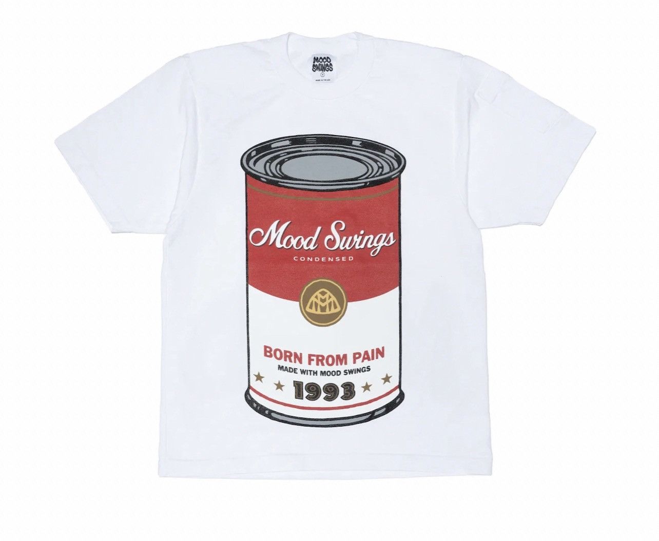 image of Mood Swings Shirt in White, Men's (Size Medium)