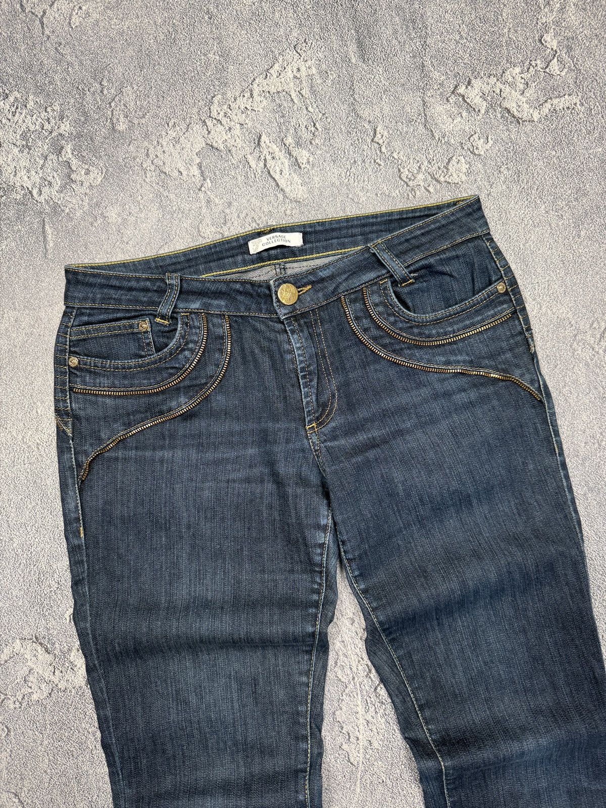 Versace Vintage Versace Jeans Couture Denim Pants Size 29" - 4 Thumbnail