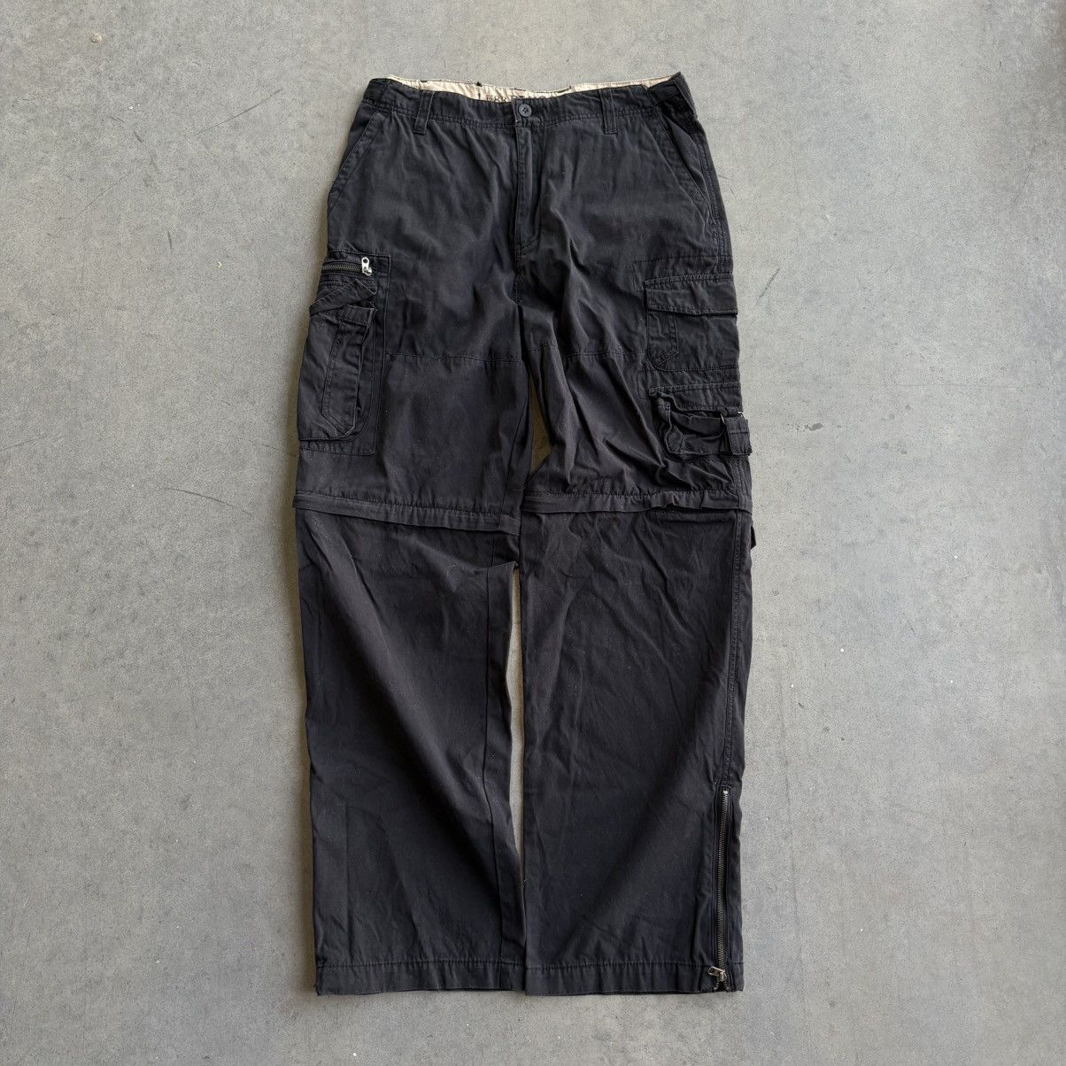 Southpole Y2K Gorpcore Abercrombie Plugg Style Cargo Shorts Pants 33" Size US 38 / EU 54 - 14 Thumbnail
