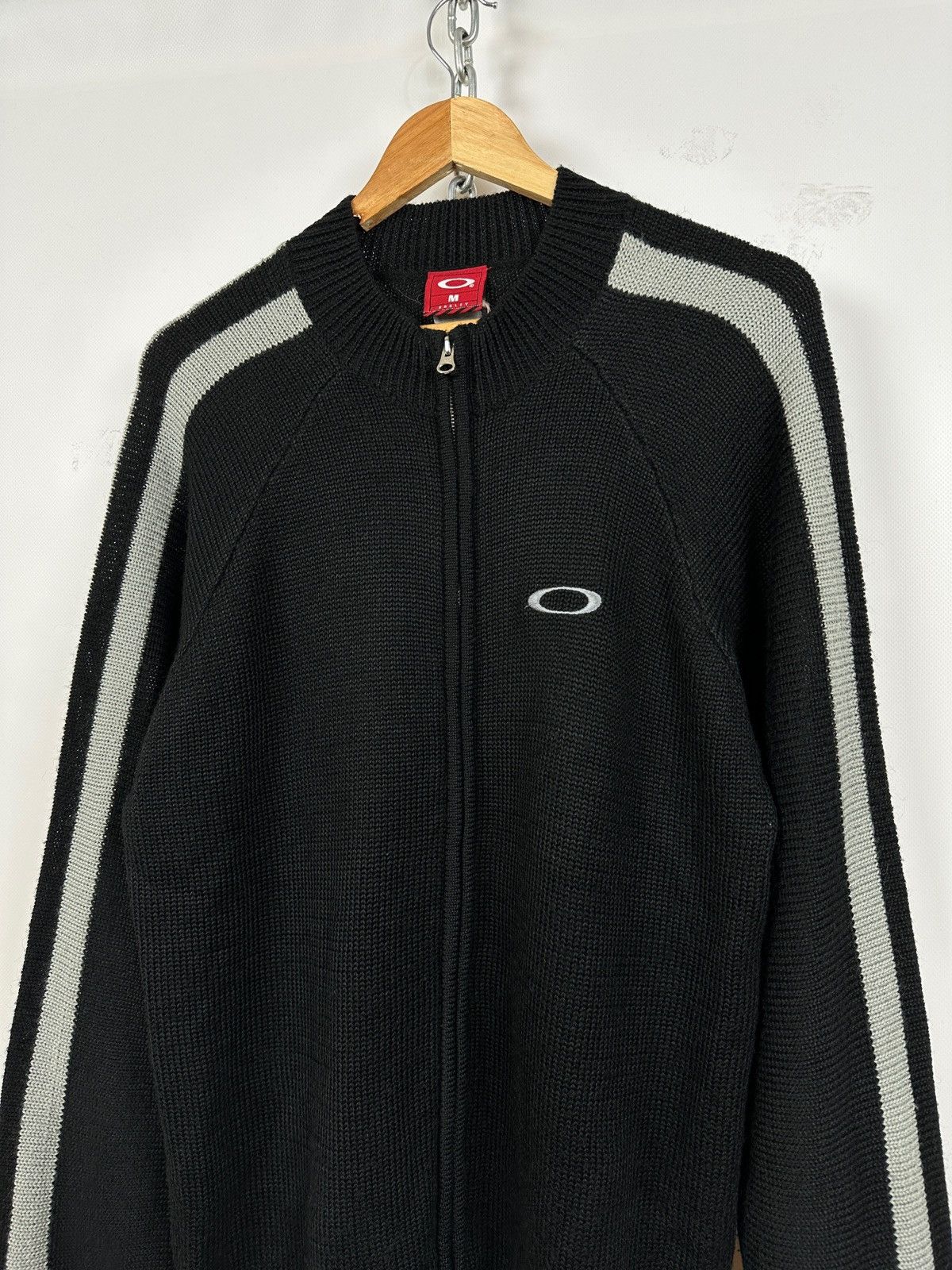 Oakley Vintage Oakley Zip Wool Sweater Size US M / EU 48-50 / 2 - 4 Thumbnail