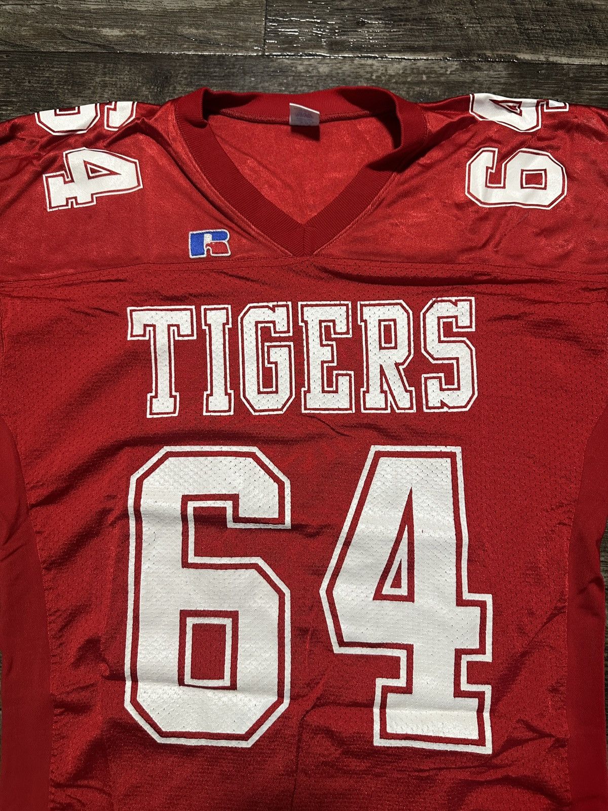 Russell Athletic Vintage 90s Russell Athletic Tigers Jersey Size US L / EU 52-54 / 3 - 2 Thumbnail
