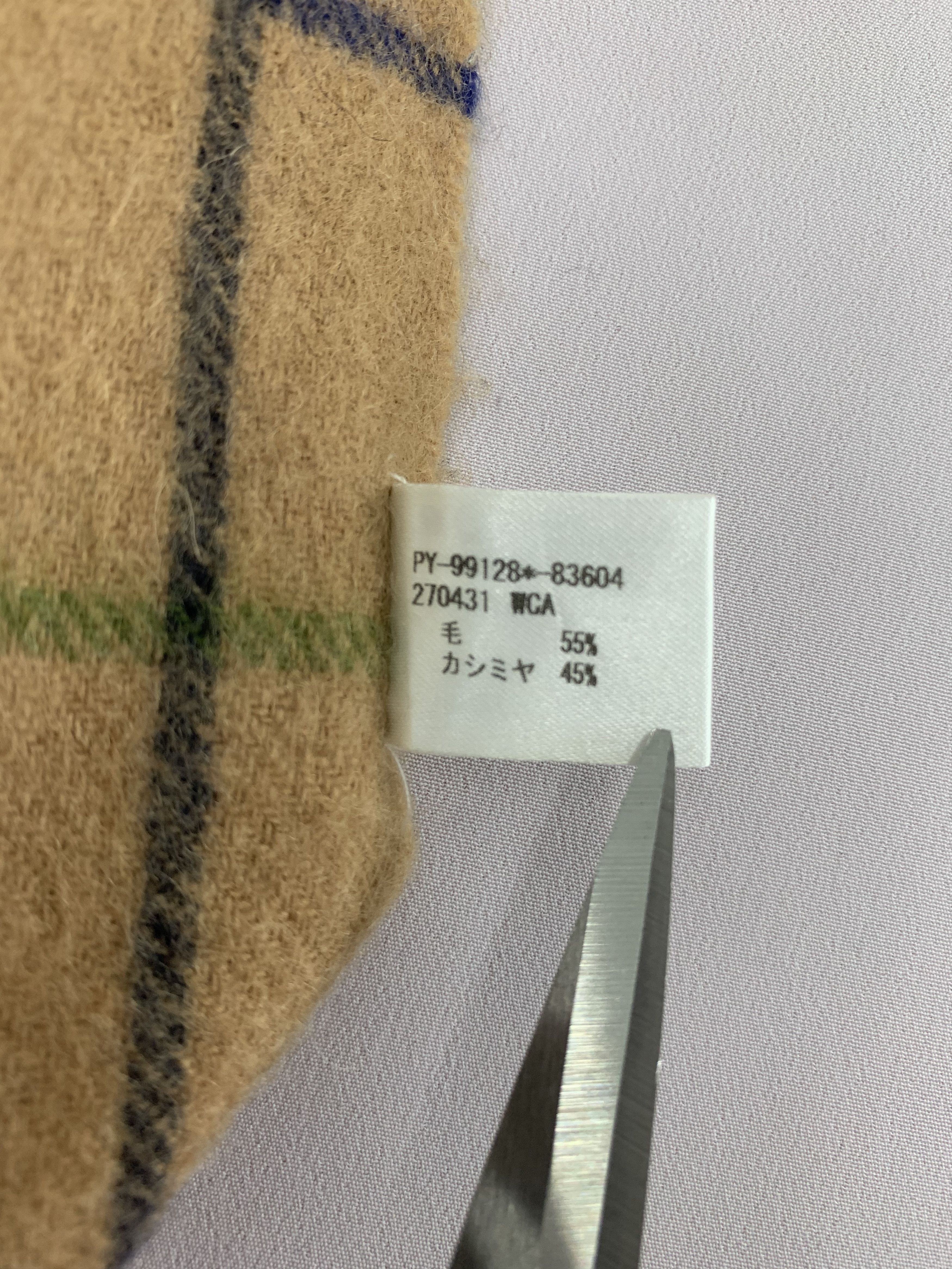 Paul Smith Paul Smith Scarf Wool Muffler Neck Wrap BL5182 Size ONE SIZE - 6 Thumbnail