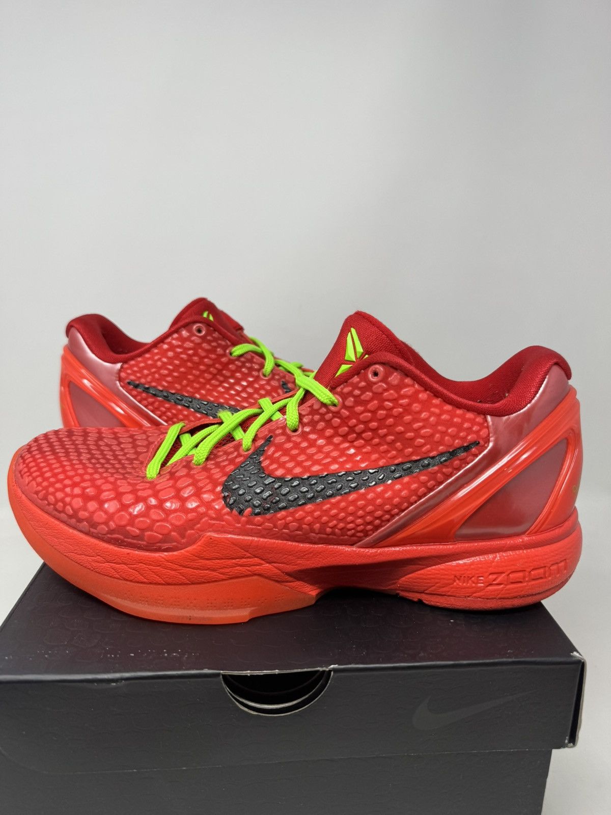 Nike Nike Zoom Kobe 6 Protro Reverse Grinch Size US 7.5 / EU 40-41 - 3 Thumbnail