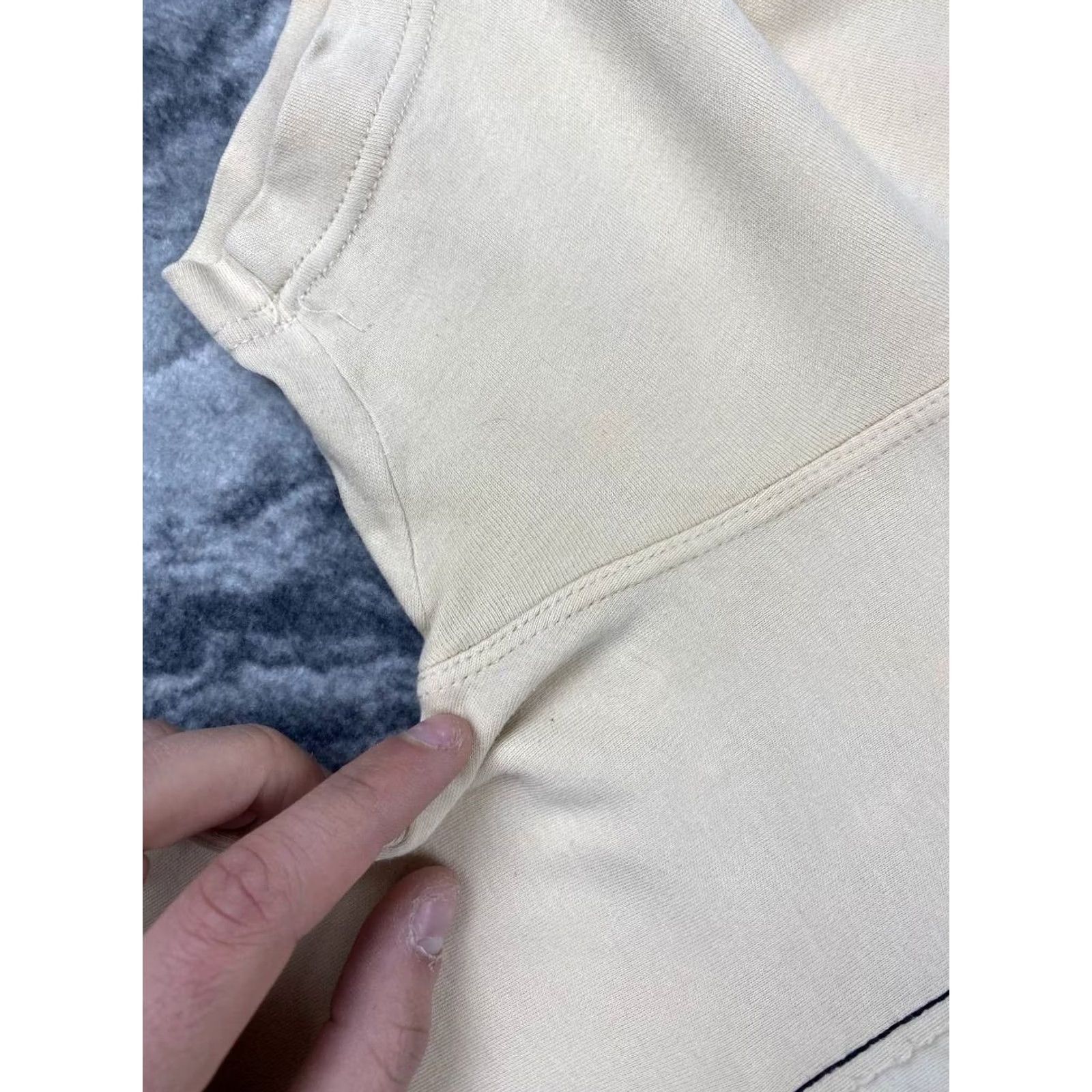 Dolce & Gabbana VINTAGE Dolce&Gabbana Big Logo 90s T Shirt Men L Beige DG Logo Crew Neck Short Sleeve Cotton Regular Mens Size US L / EU 52-54 / 3 - 7 Thumbnail