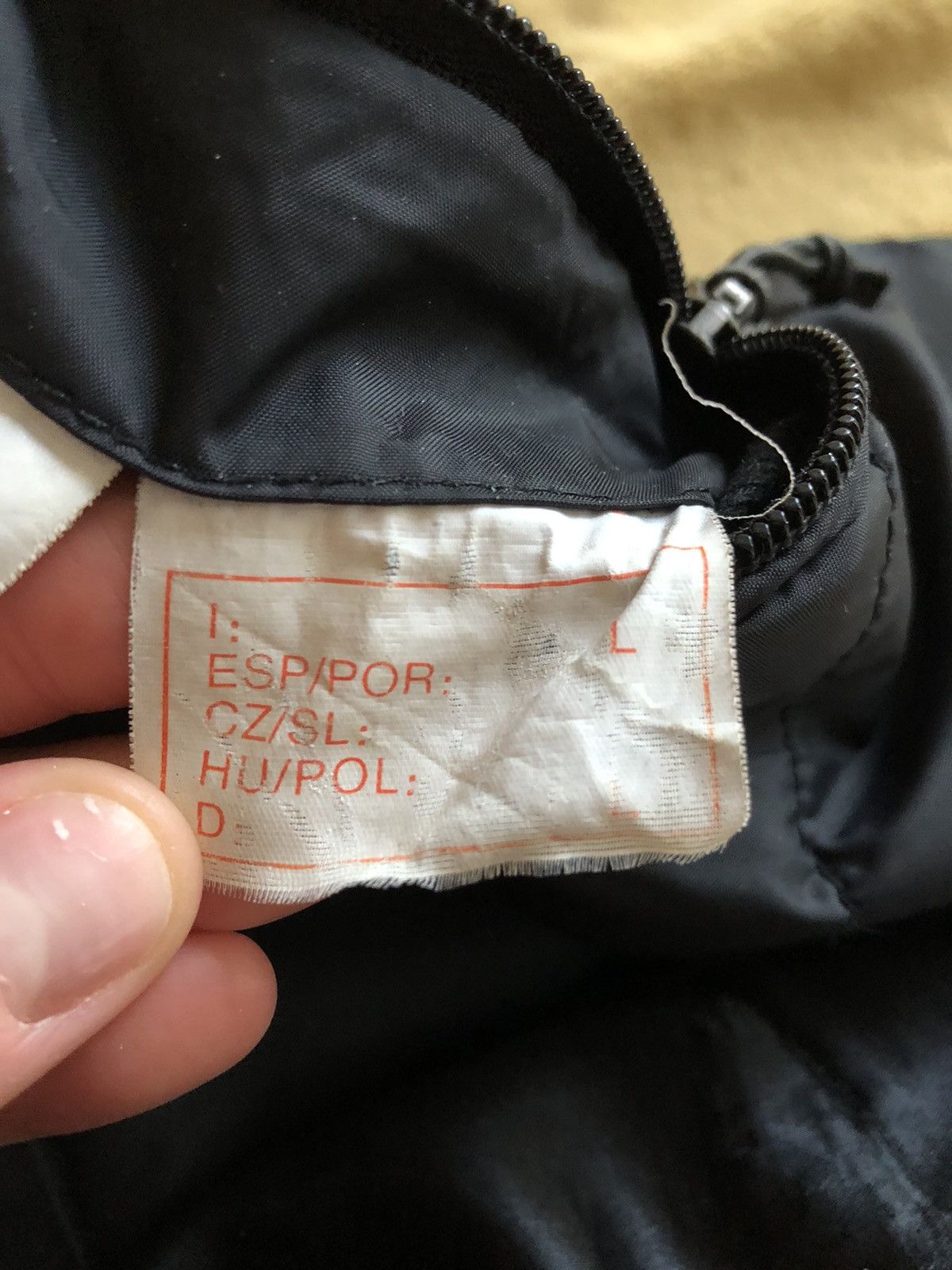 Kappa × Vintage KAPPA ATHLETIC VINTAGE SPORT LIGHT ZIP JACKET Size US L / EU 52-54 / 3 - 7 Thumbnail