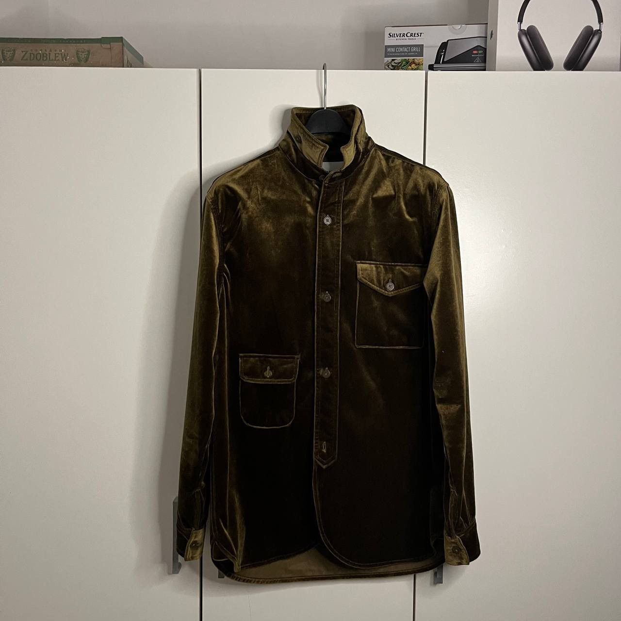 Han Kjobenhavn Han Kjobenhavn Psychiatric Center Brown Velvet Shirt Size US S / EU 44-46 / 1 - 4 Thumbnail