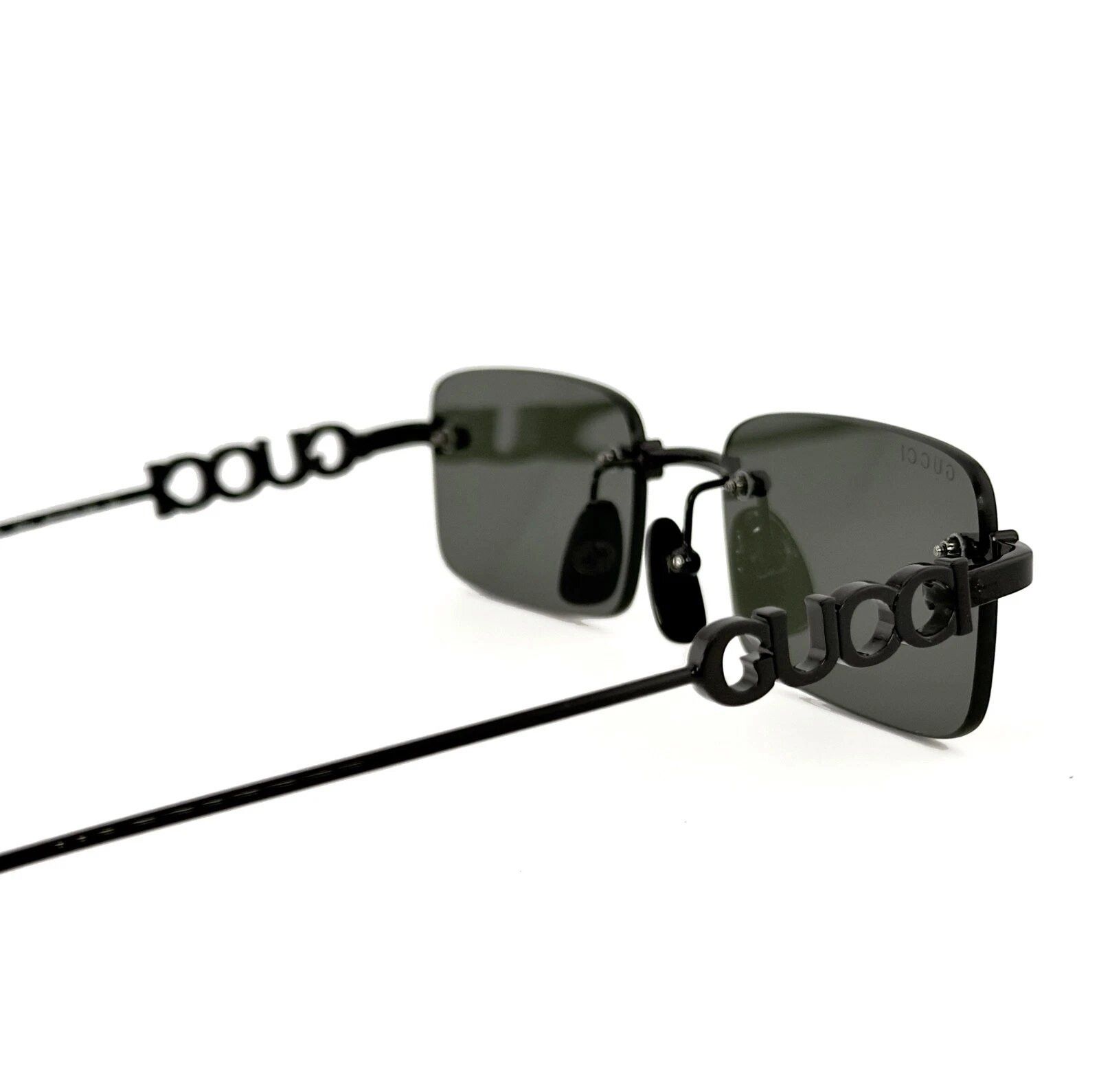 Gucci GUCCI 1808 Black Narrow Square GG1808S Sunglasses 001 Size ONE SIZE - 9 Thumbnail