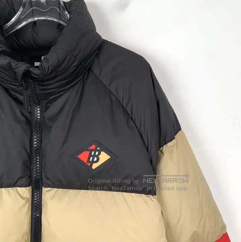 Burberry Burberry Men's Color-Block Down Jacket in Size S. Size US S / EU 44-46 / 1 - 3 Thumbnail