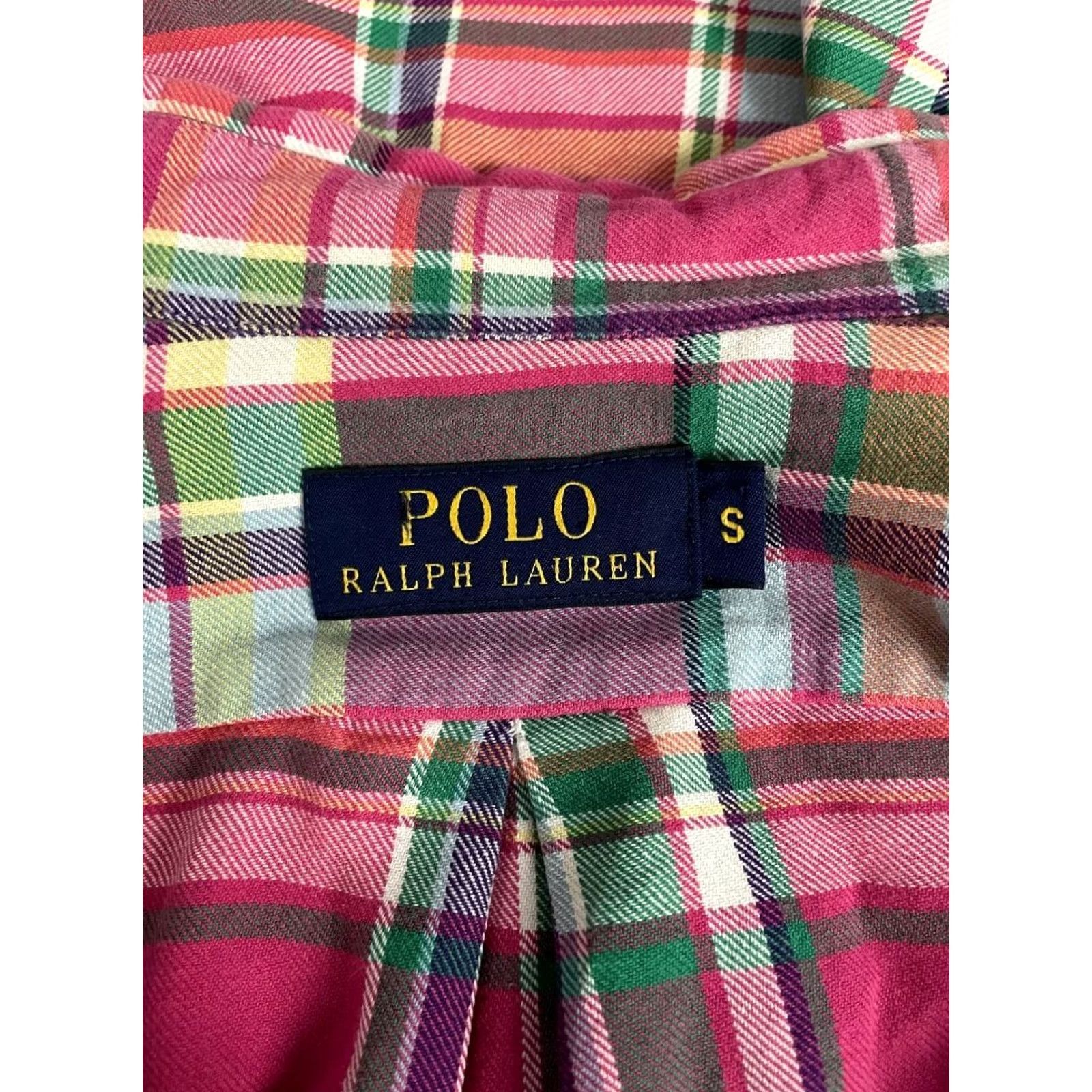 Polo Ralph Lauren Polo Ralph Lauren Shirt Mens Button-Down Multicolor Plaid Long Sleeve Size S Size US S / EU 44-46 / 1 - 3 Thumbnail