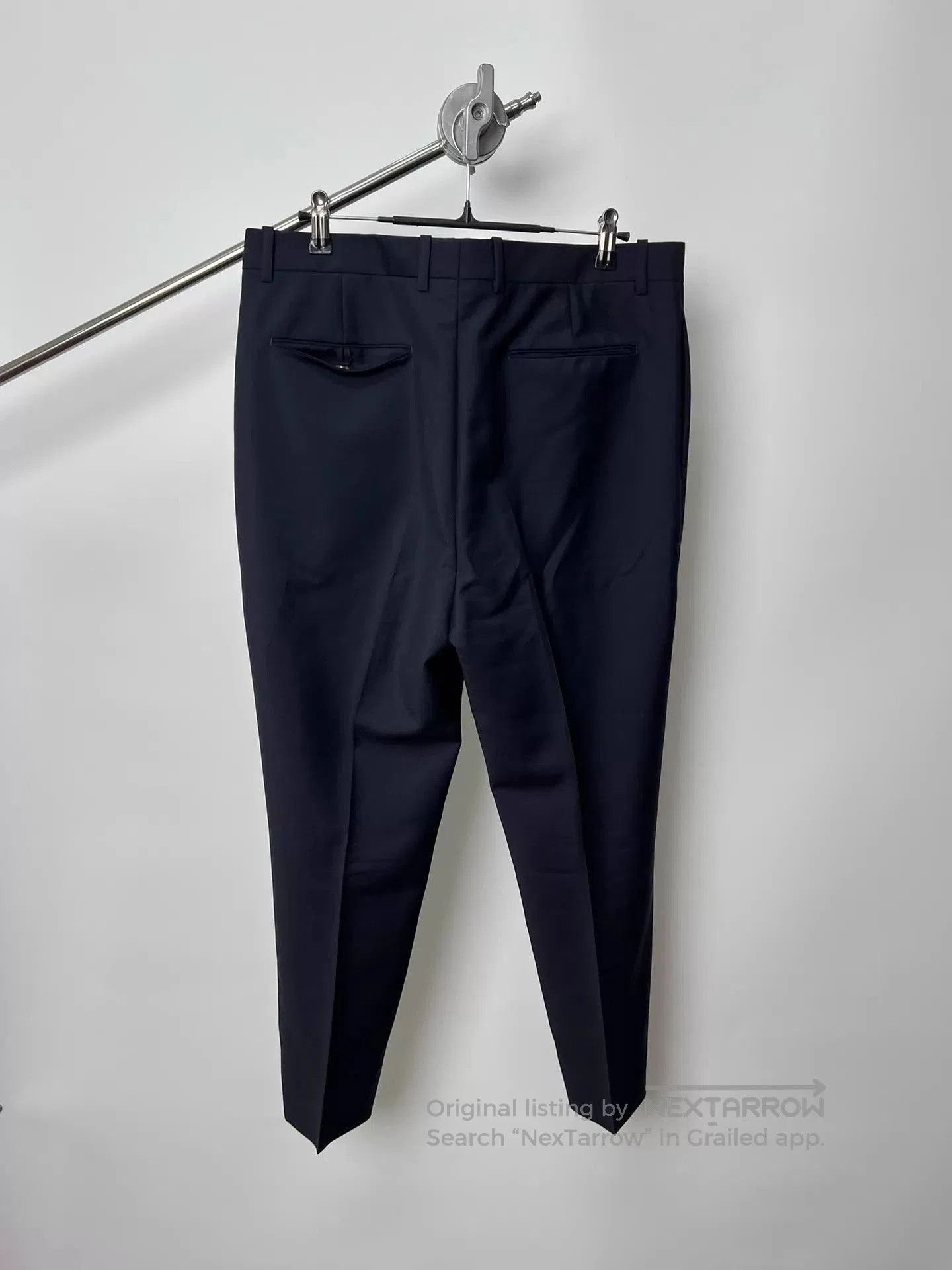 Jil Sander Black Casual Pants Size 32. Size US 32 / EU 48 - 4 Thumbnail