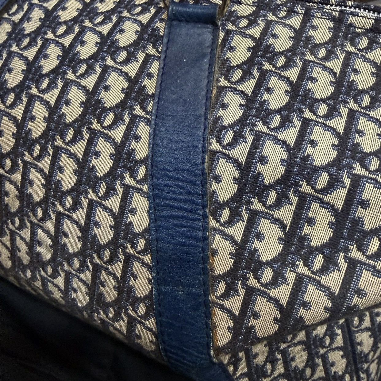 Dior Vintage 1970s Christian Dior Bagages Oblique Boston Trotter Size ONE SIZE - 12 Thumbnail