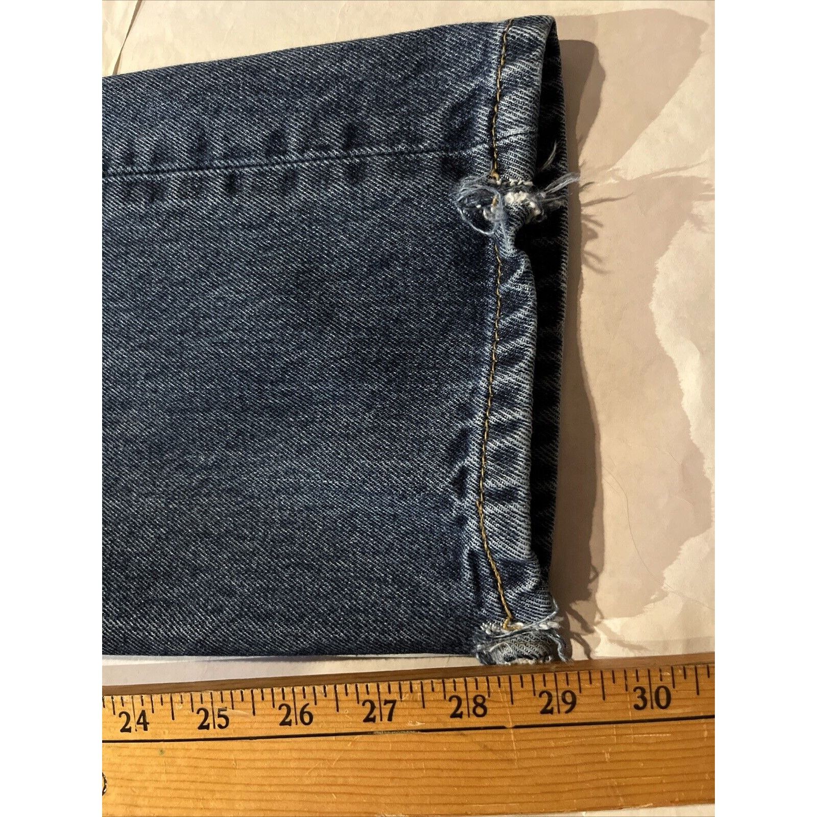 Levi's Levi's 505 Mens Jeans 31x30 Regular Fit Outdoor Medium Wash Size US 30 / EU 46 - 6 Thumbnail