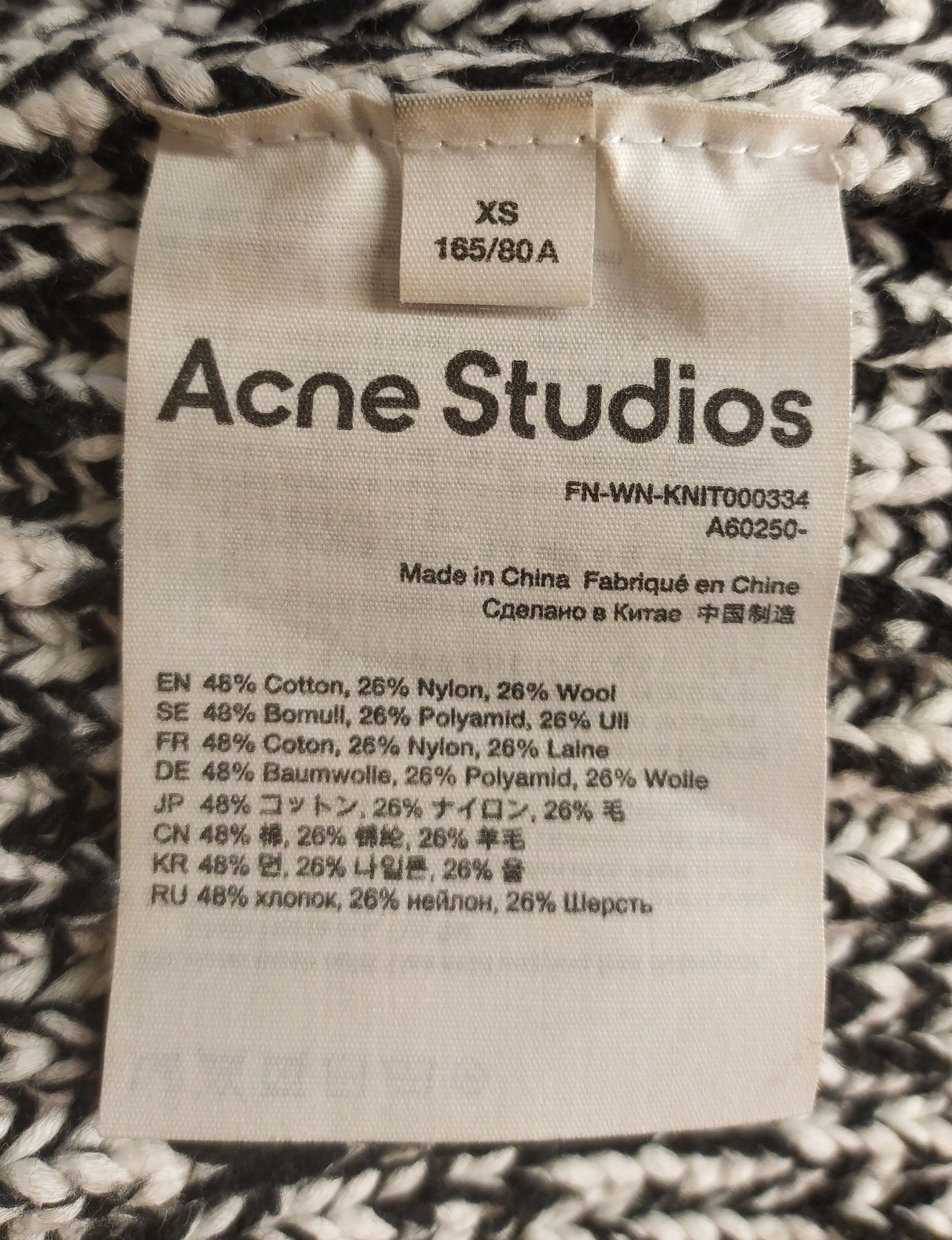 Acne Studios Acne Studios thick knit vest tunic Size XS / US 0-2 / IT 36-38 - 6 Thumbnail