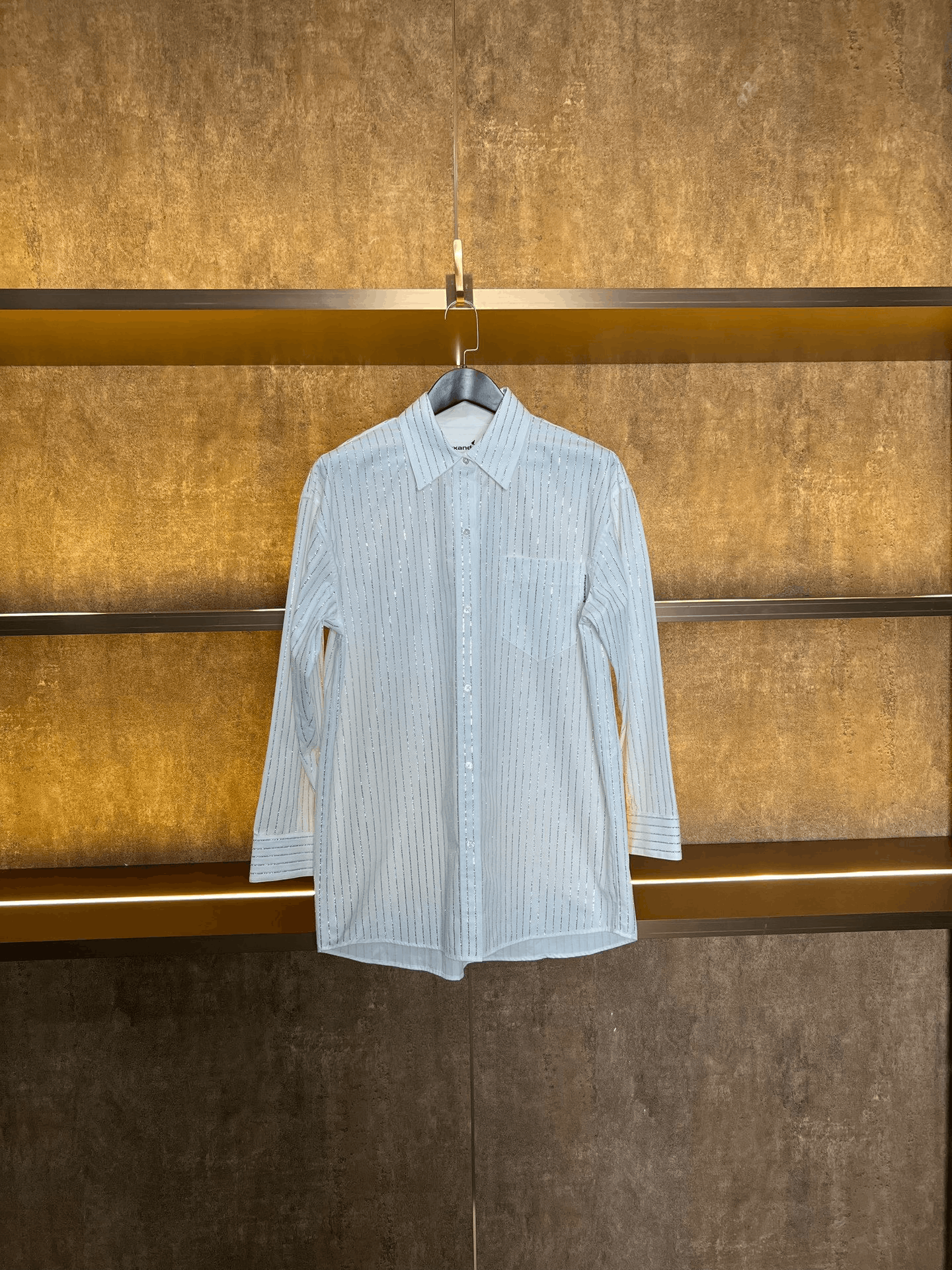 Alexander Wang Alexander Wang Diamond-Embellished Shirt Size XS / US 0-2 / IT 36-38 - 1 Thumbnail