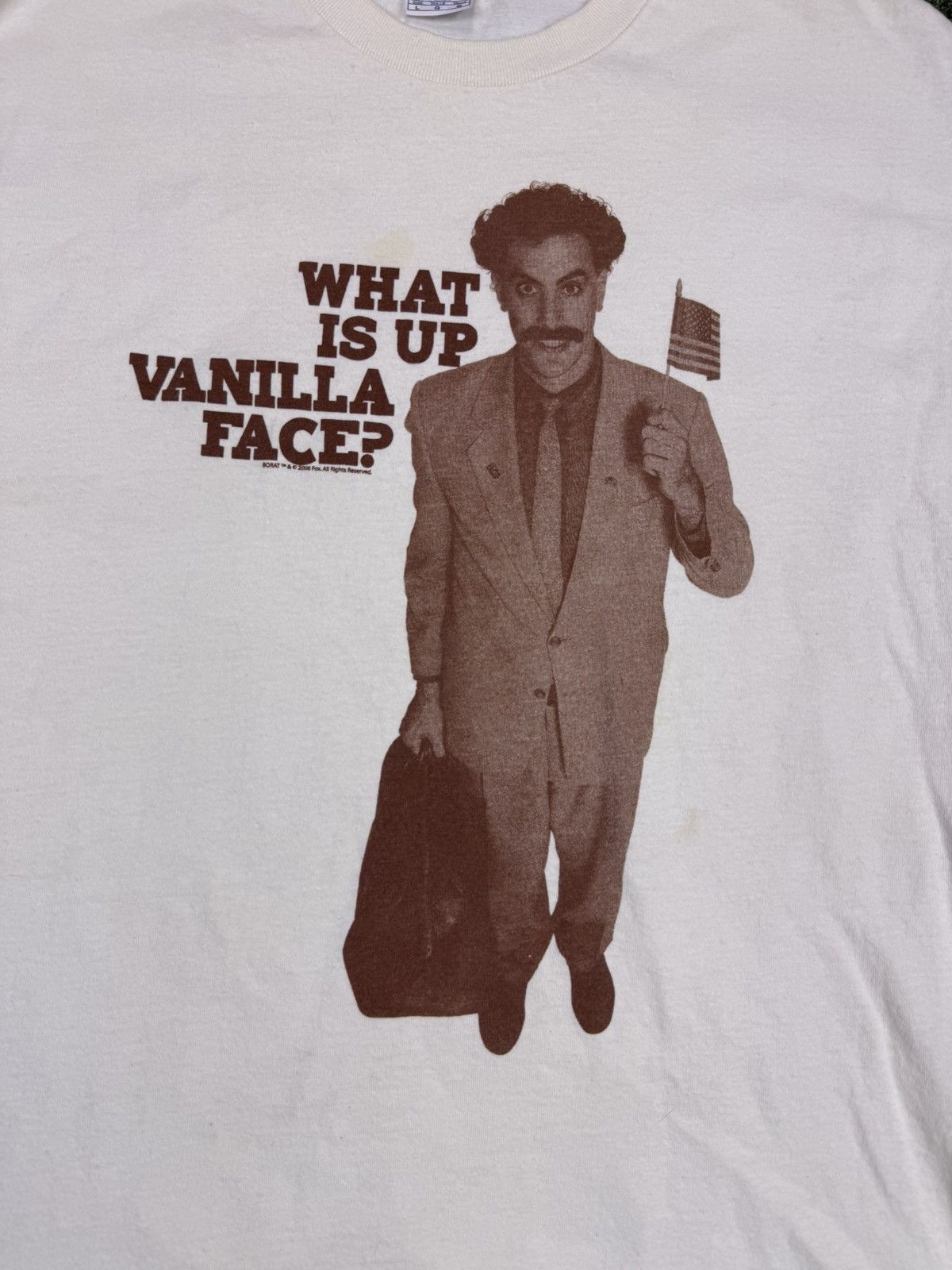 Anvil Vintage borat 2006 promo T what’s up vanilla face T size l Size US L / EU 52-54 / 3 - 2 Thumbnail