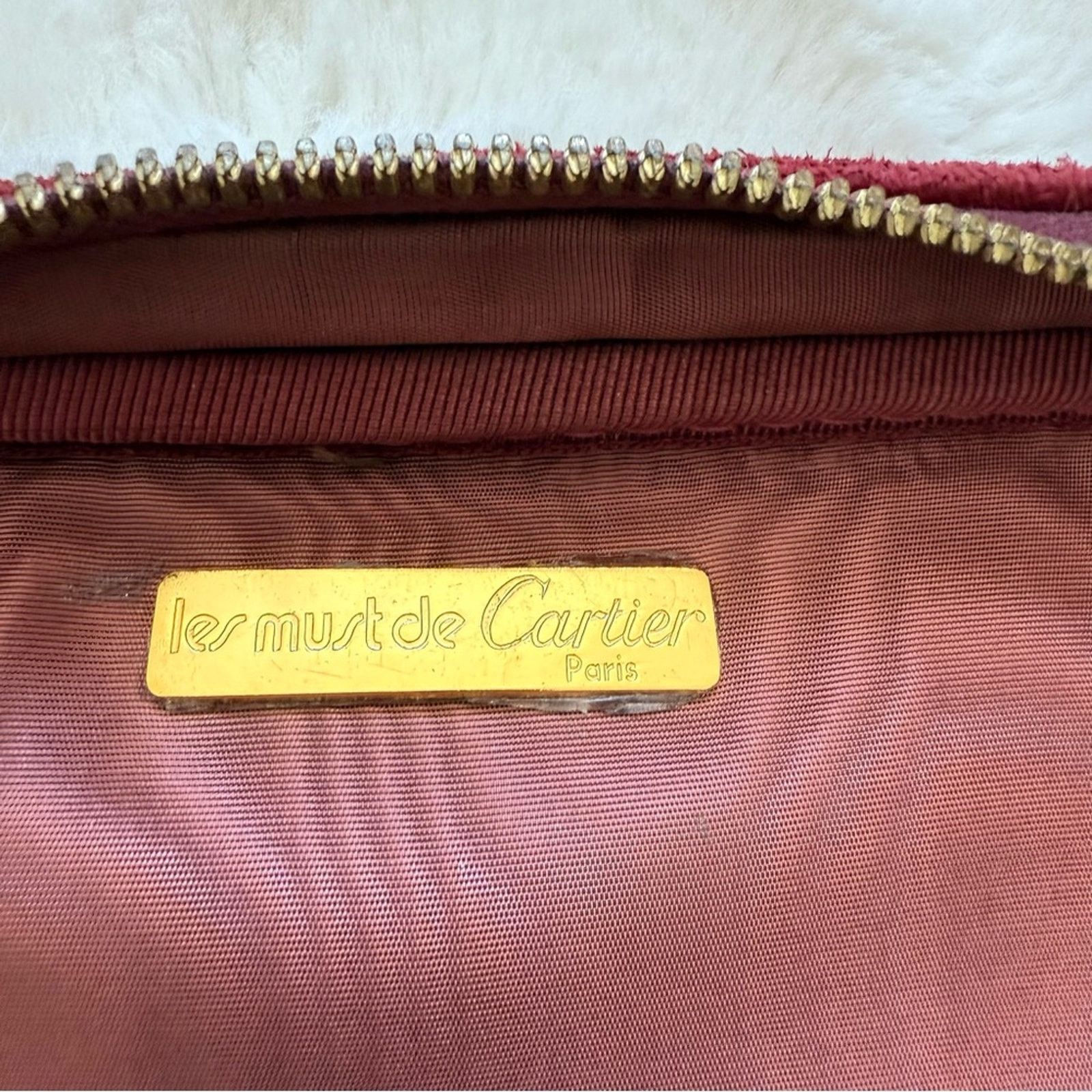 Cartier Cartier Vintage Must Trunk Travel Shoulder Bag Authentic Size ONE SIZE - 9 Thumbnail