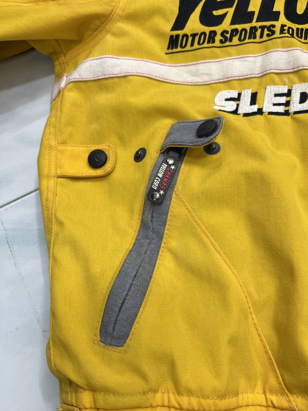 YELLOW CORN 🔥🔥🔥STEALS YELLOW CORN SLEDGE HAMMER RACING JACKET Size US M / EU 48-50 / 2 - 21 Thumbnail