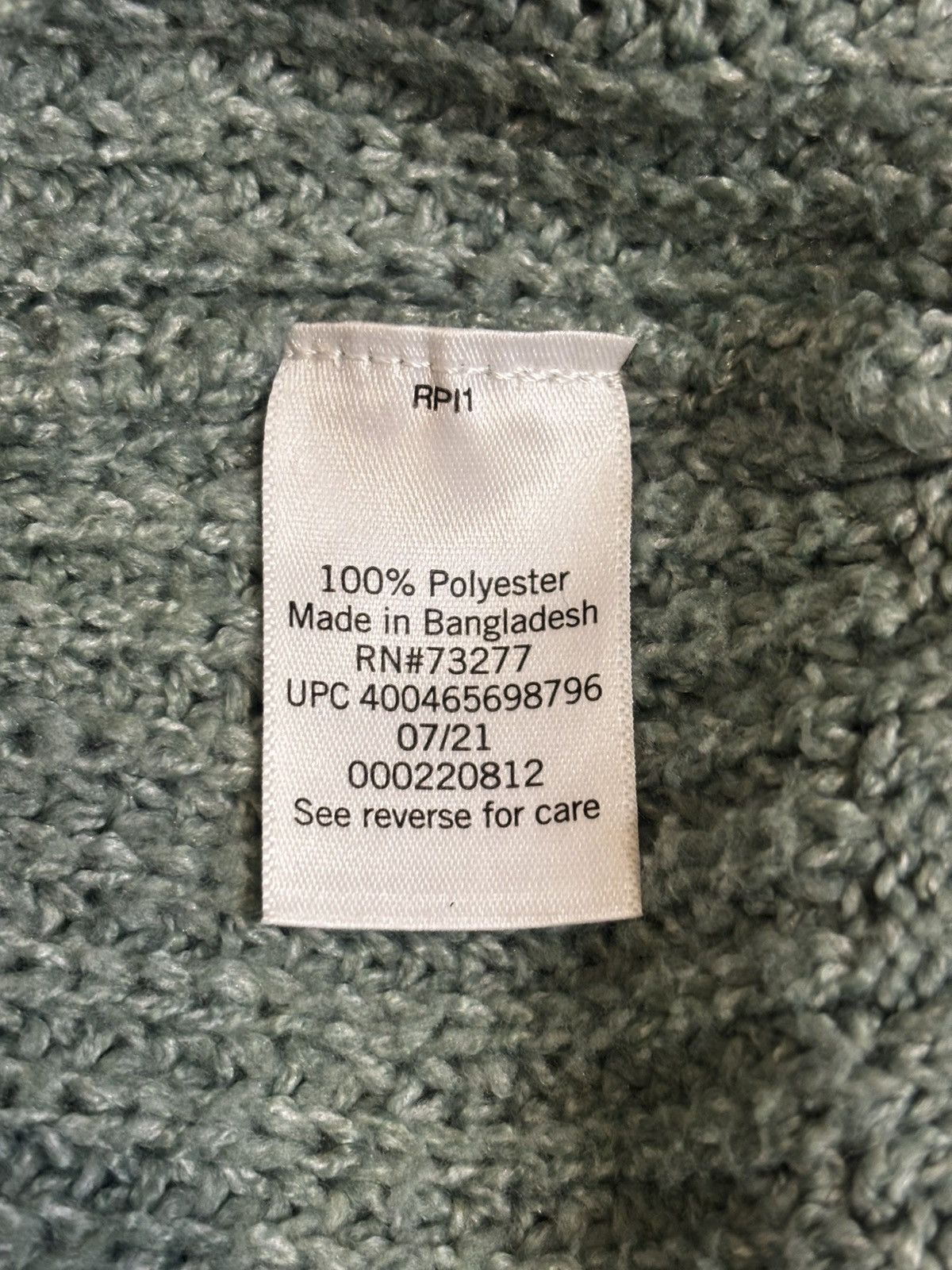 Other Green turtleneck Sweater.wt899 Size S / US 4 / IT 40 - 10 Thumbnail