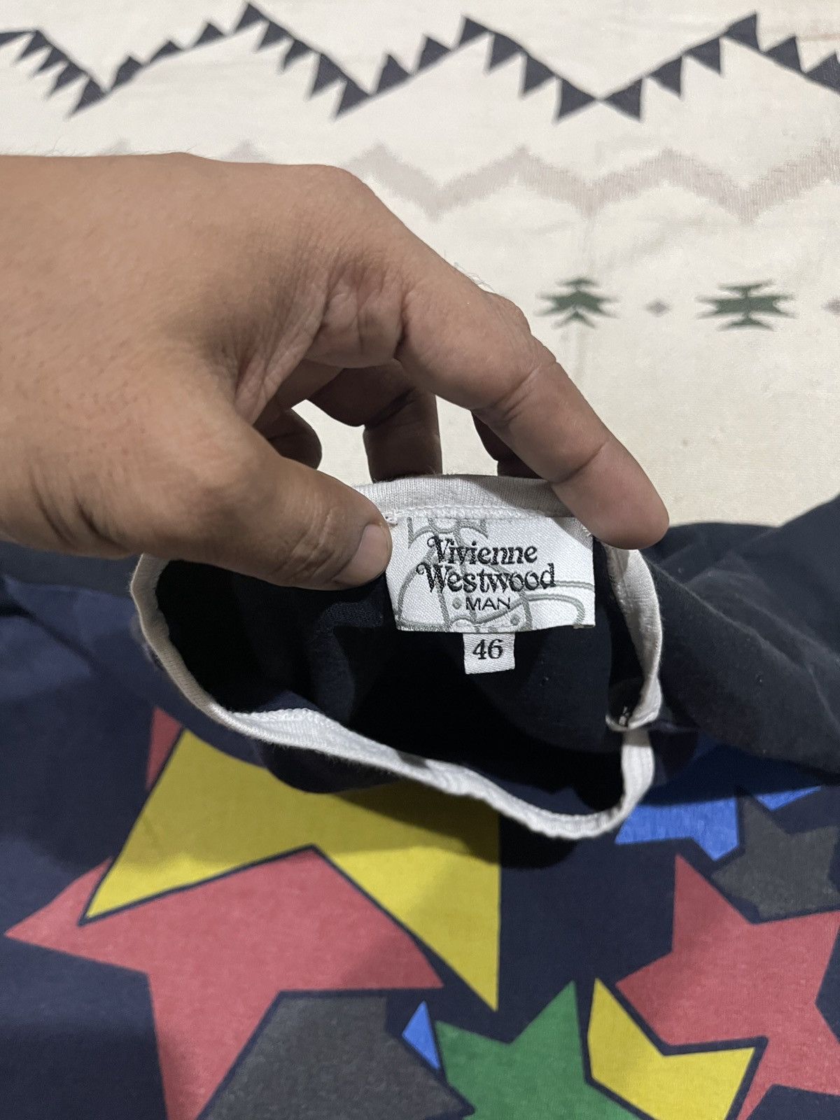 Vivienne Westwood 2000s VIVIENNE WESTWOOD MAN STAR LOGO PRINT MULTICOLOUR Size US S / EU 44-46 / 1 - 9 Thumbnail