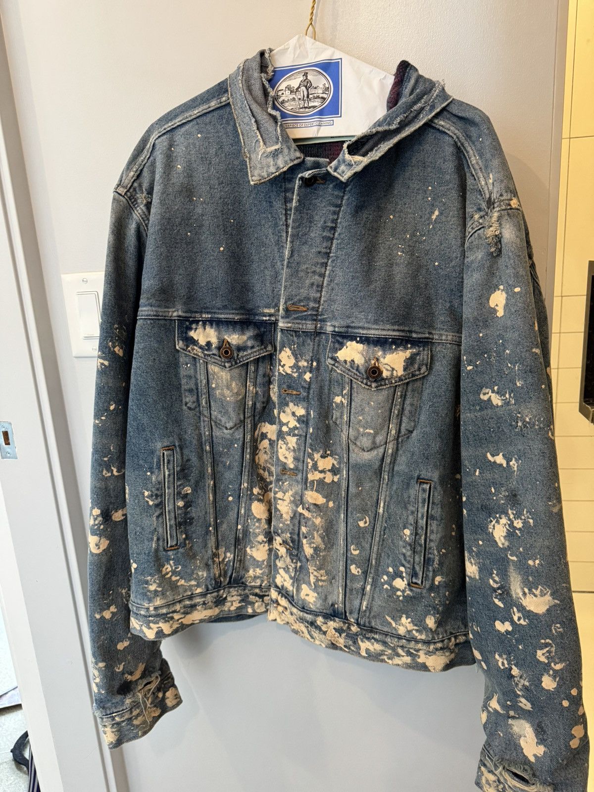 Off-White Off White Denim Jacket Size US XXL / EU 58 / 5 - 1 Thumbnail