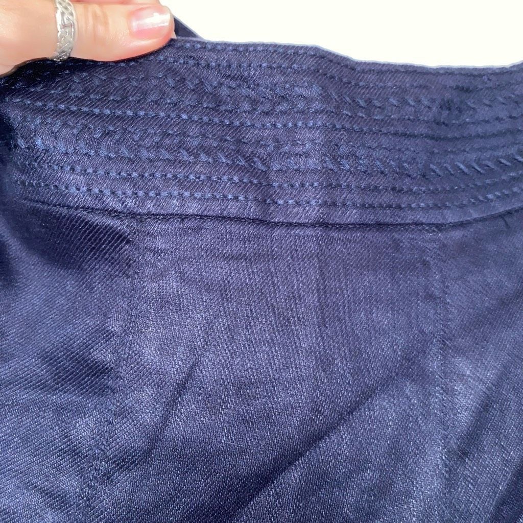 Other More & More NWT Navy Blue A-Line Skirt, Italian, Sz 12 Size 34" / US 12 / IT 48 - 11 Thumbnail