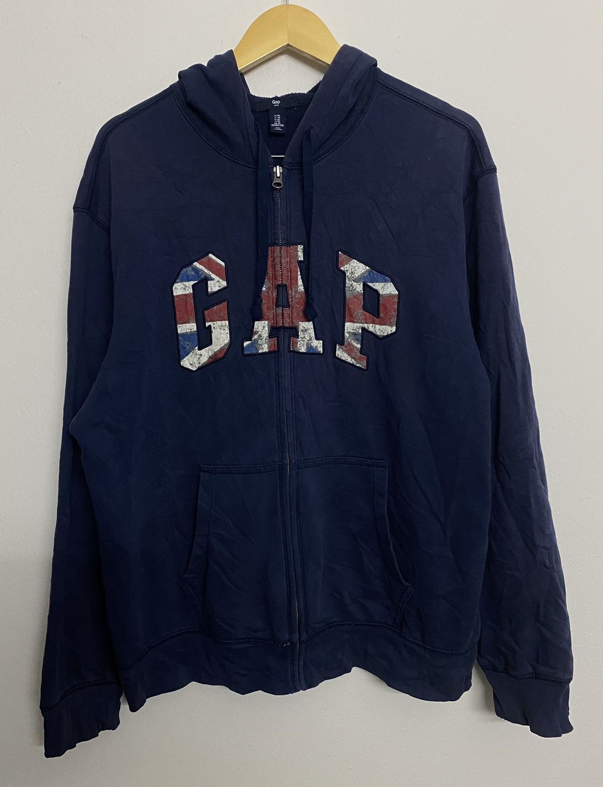 Gap × Vintage Vintage Gap Embroidery Flat USA Sweaters Size US XL / EU 56 / 4 - 1 Thumbnail