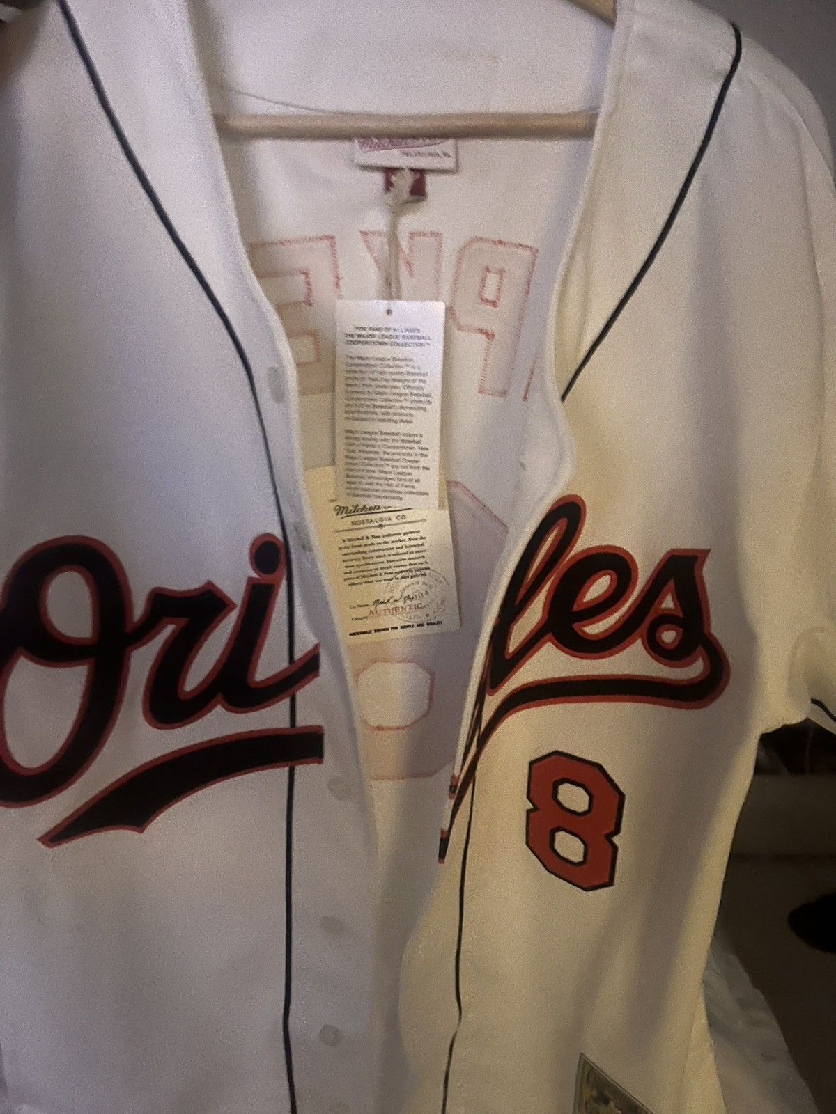 Mitchell & Ness Cal Ripken Jr. Jersey Size US L / EU 52-54 / 3 - 1 Thumbnail