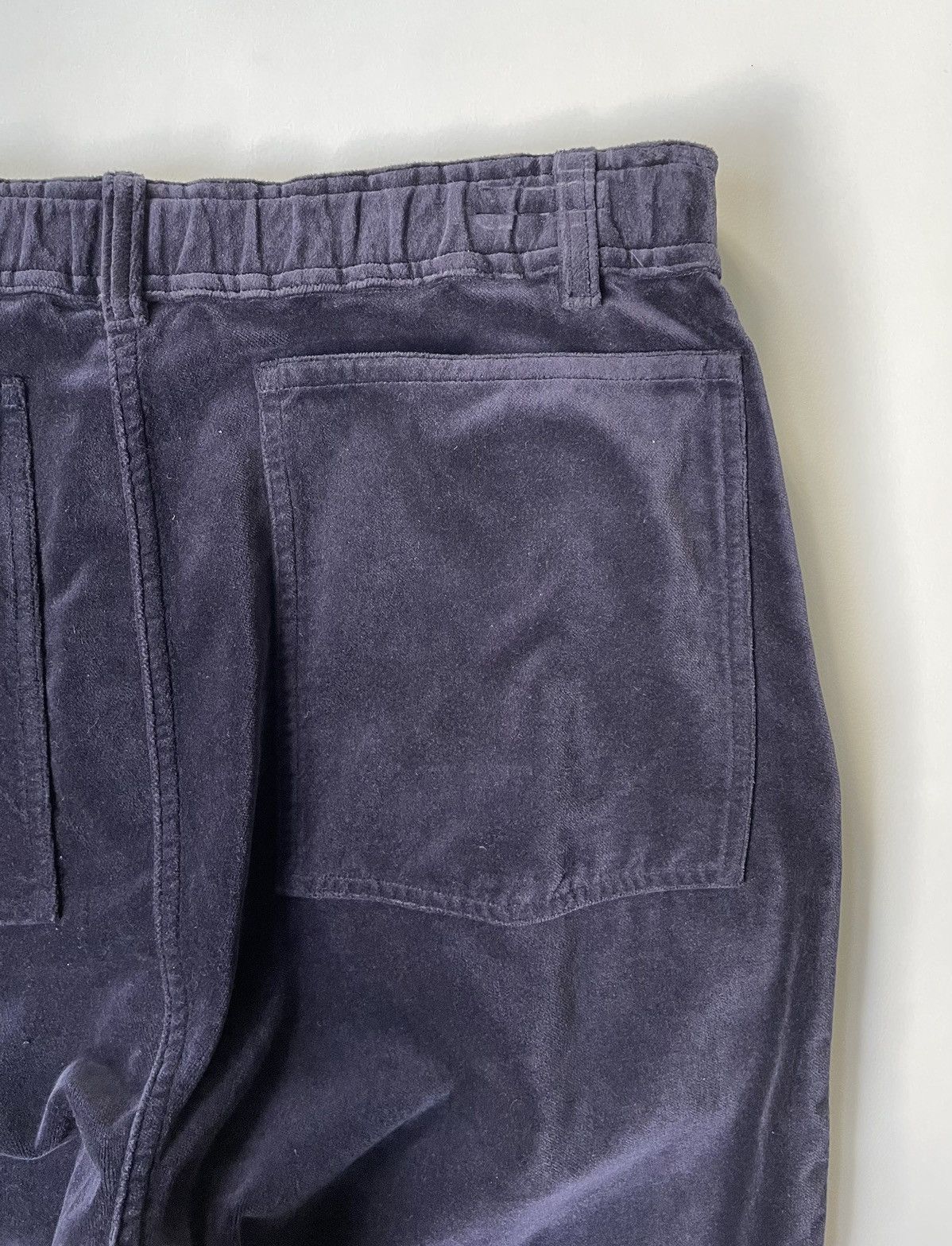 Comme des Garcons Blue Velvet Utility Trousers Size US 34 / EU 50 - 14 Thumbnail