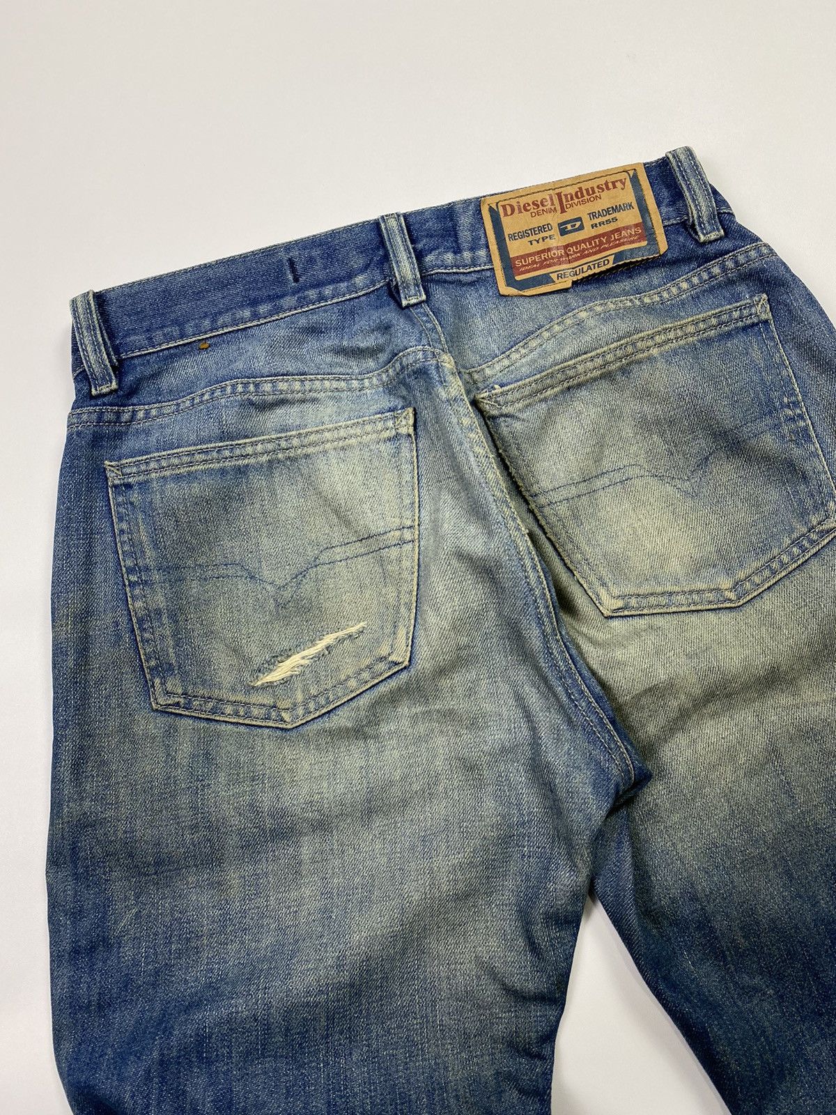 Diesel Flared bootcut diesel distressed patchwork jeans ifsx style Size US 29 - 6 Thumbnail