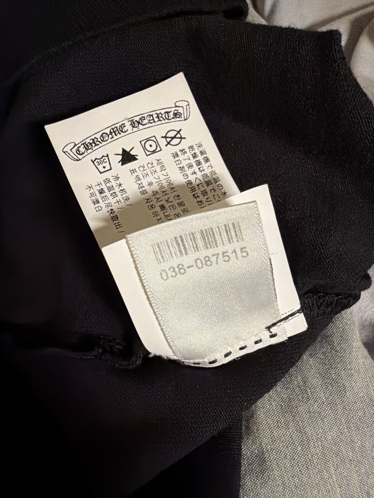 Chrome Hearts Chrome Hearts Embroidered Eye Chart Tee Size US XL / EU 56 / 4 - 6 Thumbnail