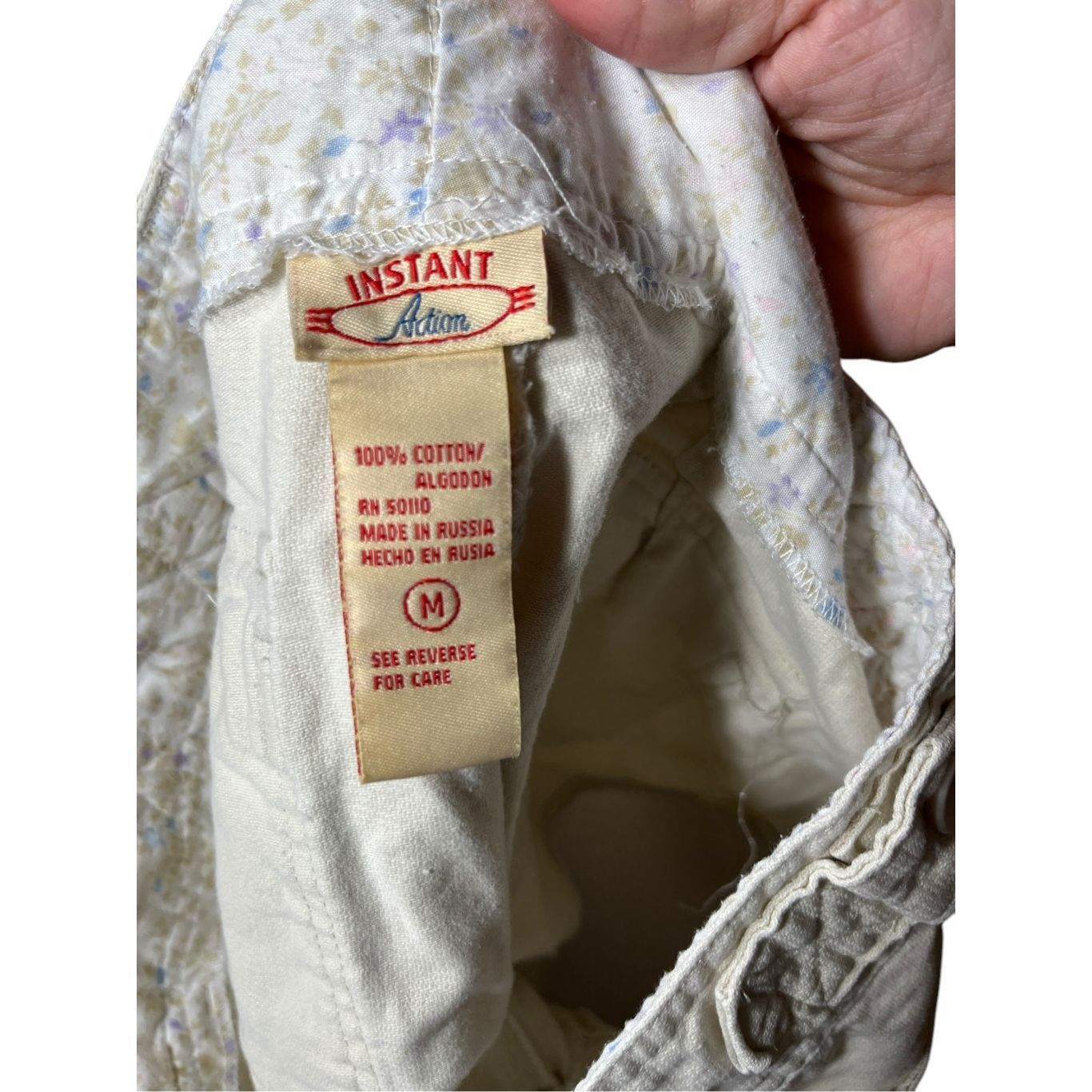 Other Vintage Instant Action Y2K White Mid Rise Size M Size 33" - 6 Thumbnail