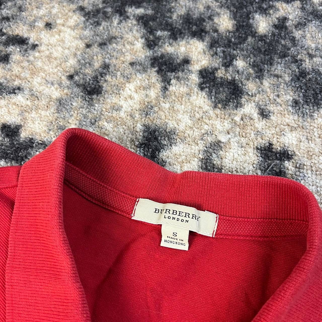 Burberry Burberry Big Logo Luxury Polo T-Shirt Streetwear Style Size S / US 4 / IT 40 - 4 Thumbnail